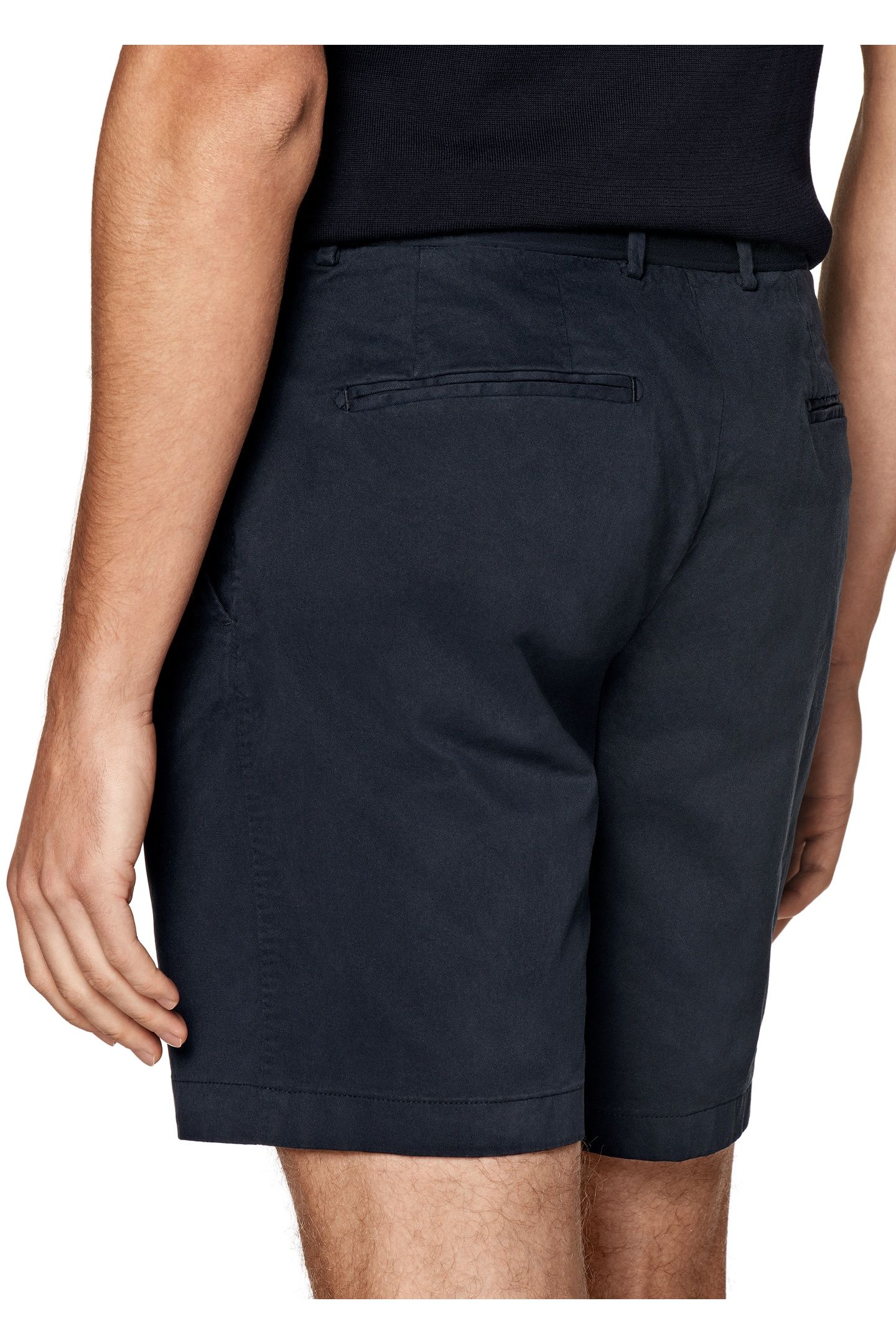 PORTO SHORTS - NAVY CHINO, DENIM AND SHORTS NAVY 4