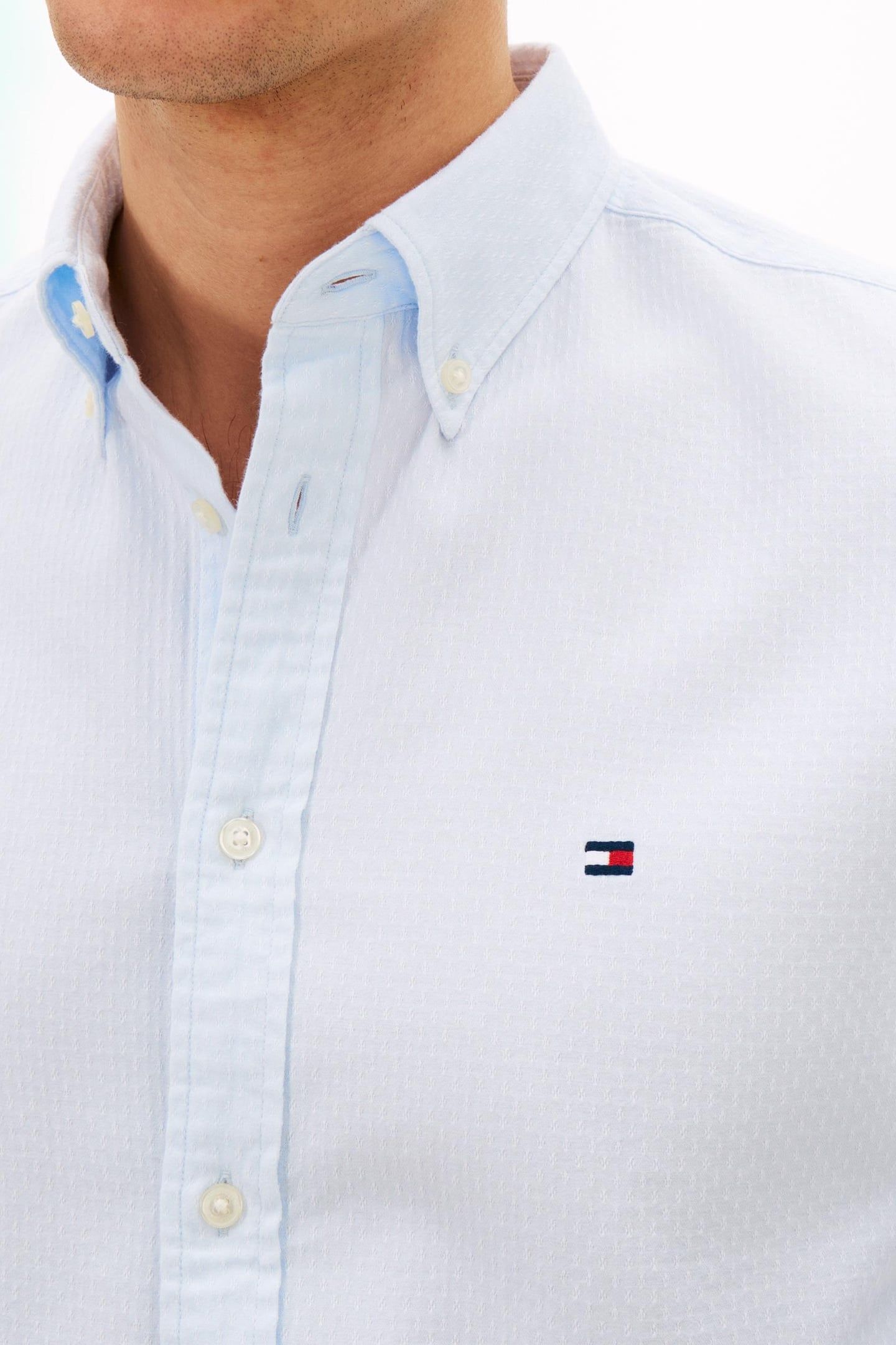 FLEX DOBBY SF SHIRT SWEET BLUE 5