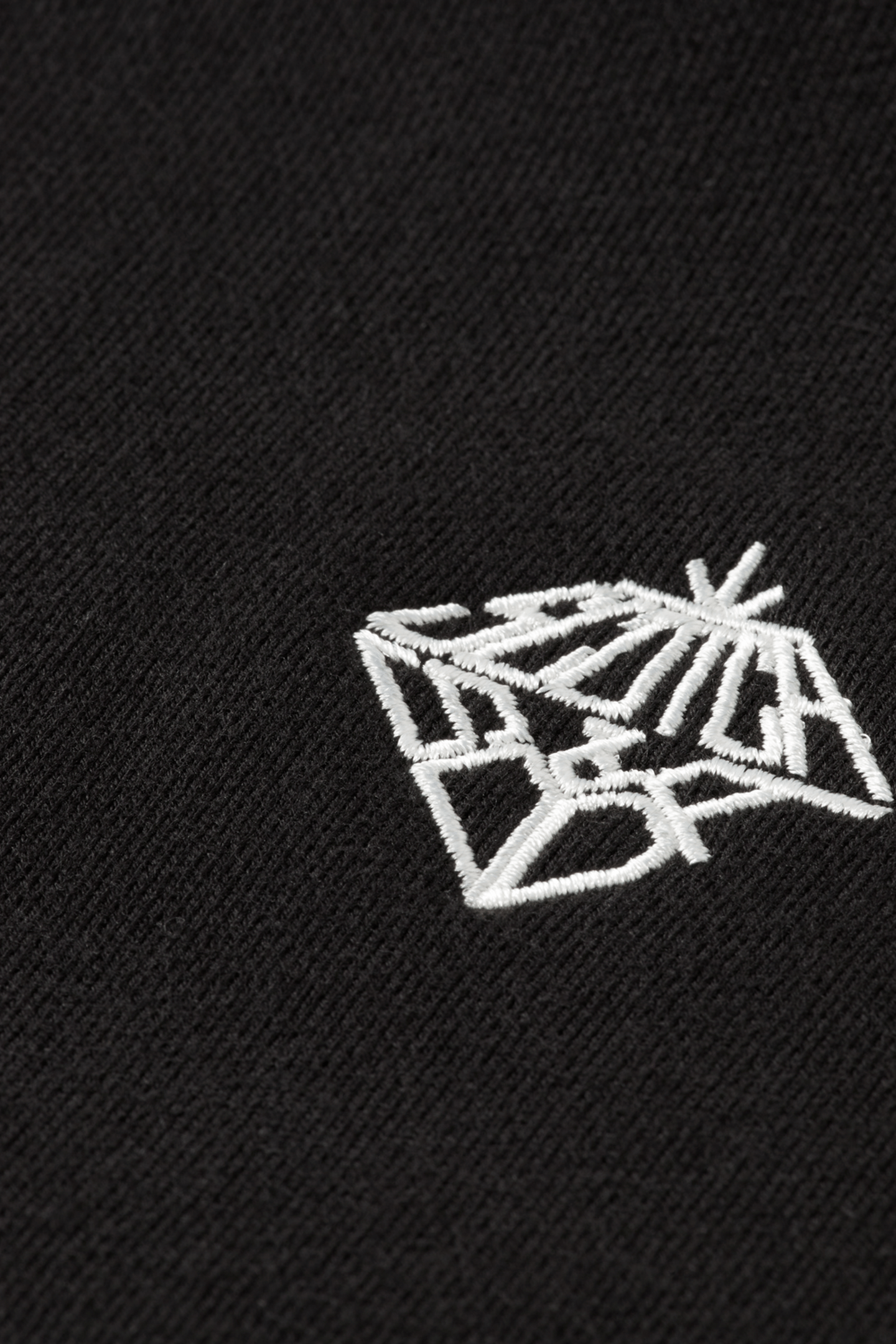 EMBROIDERED LOGO SWEATSHIRT BLACK 7