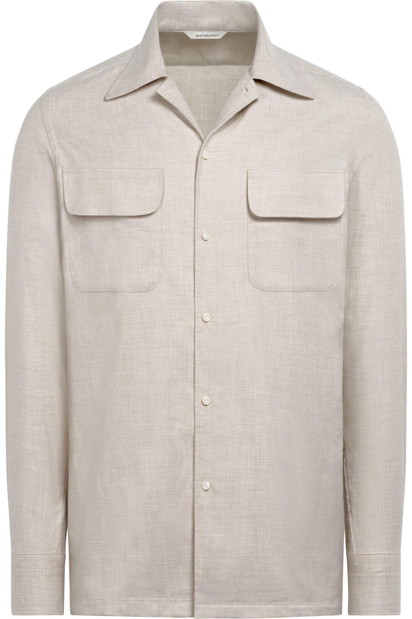 SAFARI FLANNEL CAMEL CASUAL SHIRTS SAND 8