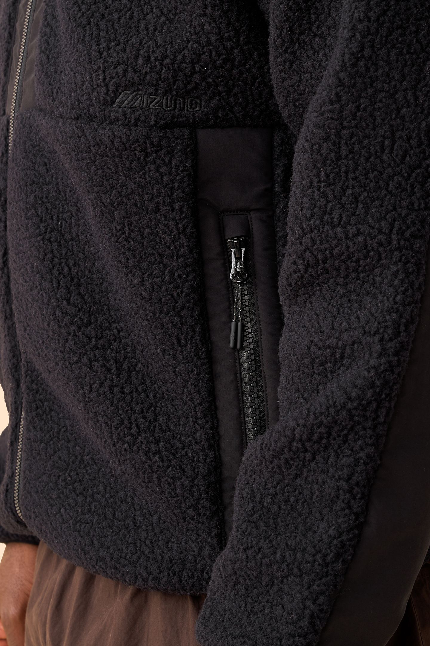 UNISEX SL UTILITY FLEECE JACKET BLACK 5