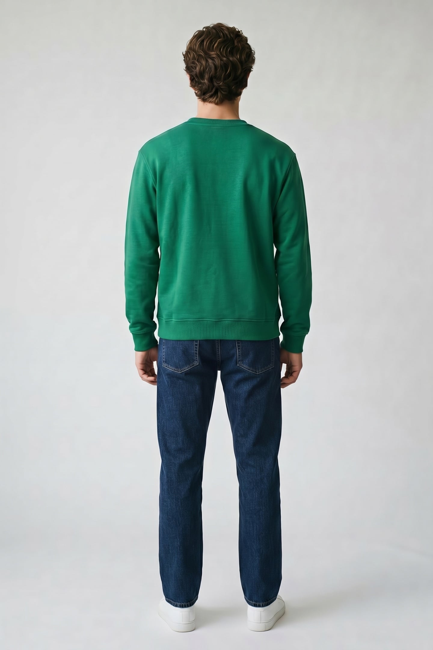 PARELLA RELAXED SWEATSHIRT GREEN JACKET 2