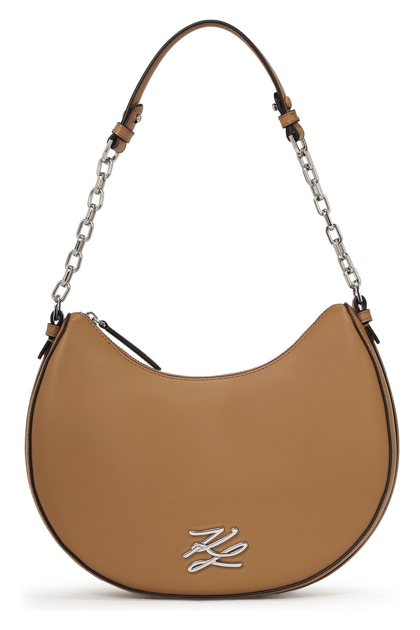 K/AUTOGRAPH MOON SHOULDER BAG CARAMEL 4