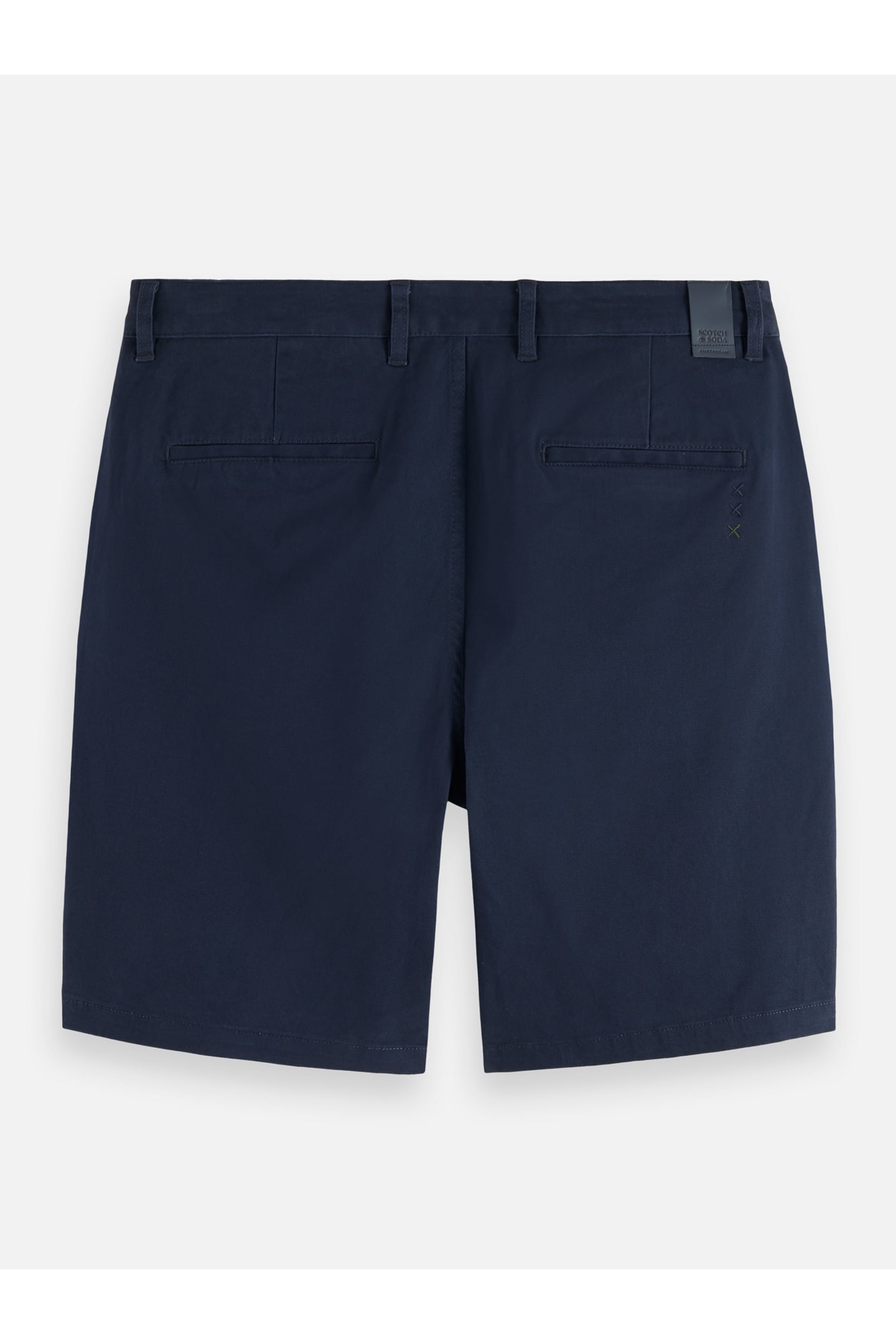 STUART COTTON-BLEND TWILL REGULAR-FIT SHORT NIGHT 5