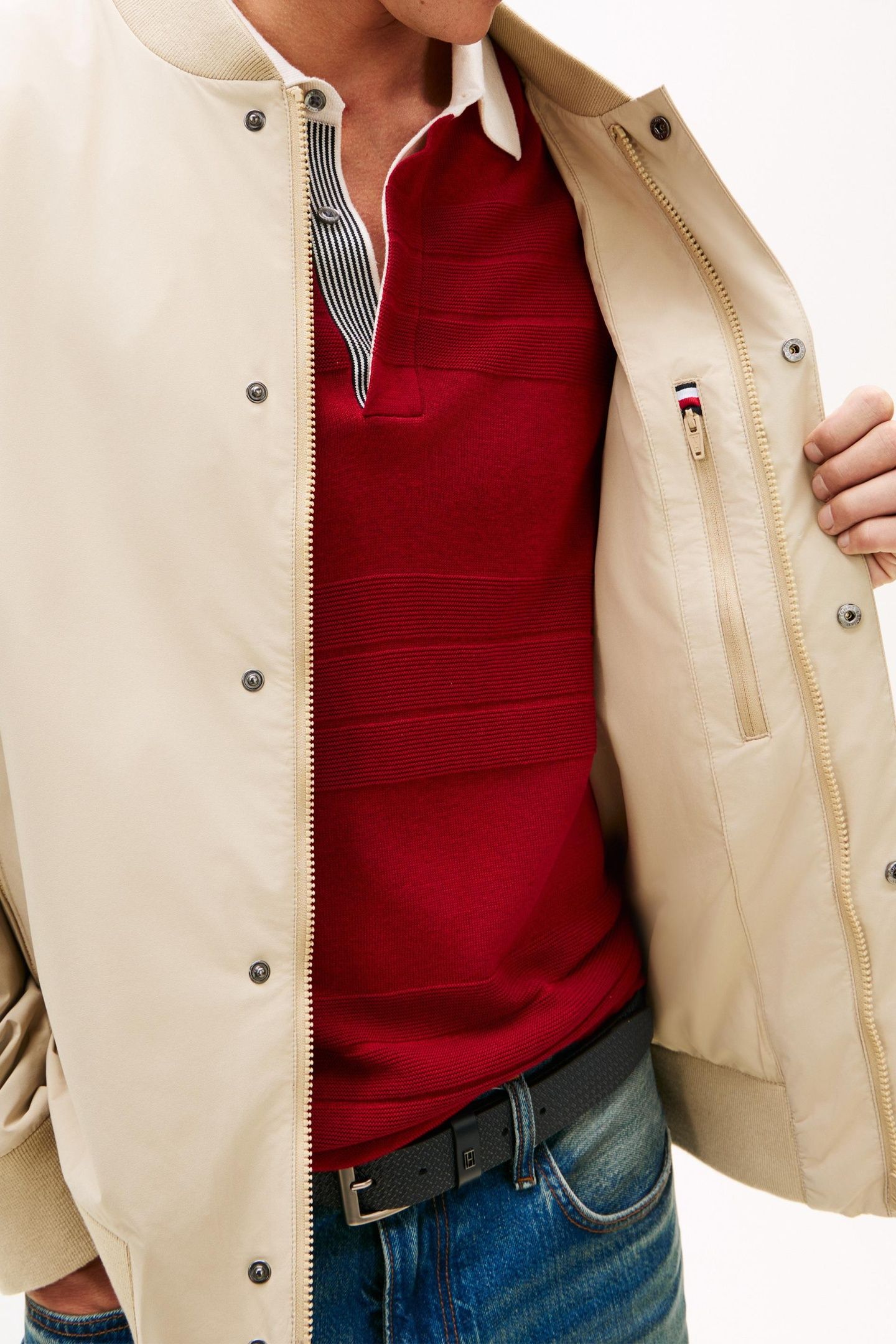 TECH LIGHTWEIGHT BOMBER JACKET SANDALWOOD 5