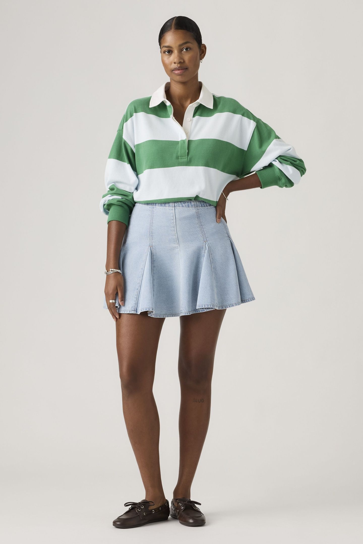 GODET MINI LIGHTWEIGHT SKIRT 1