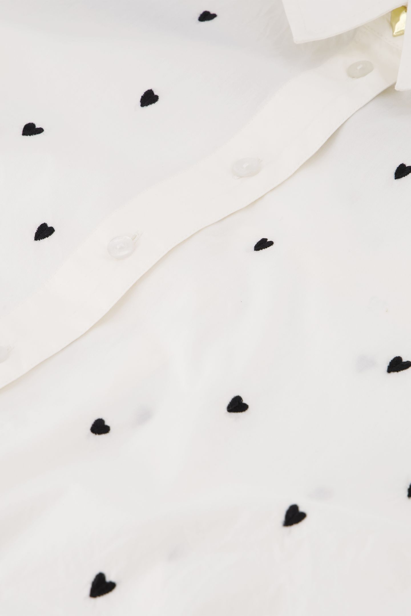 DINA BLOUSE COSY WHITE/BLACK 5