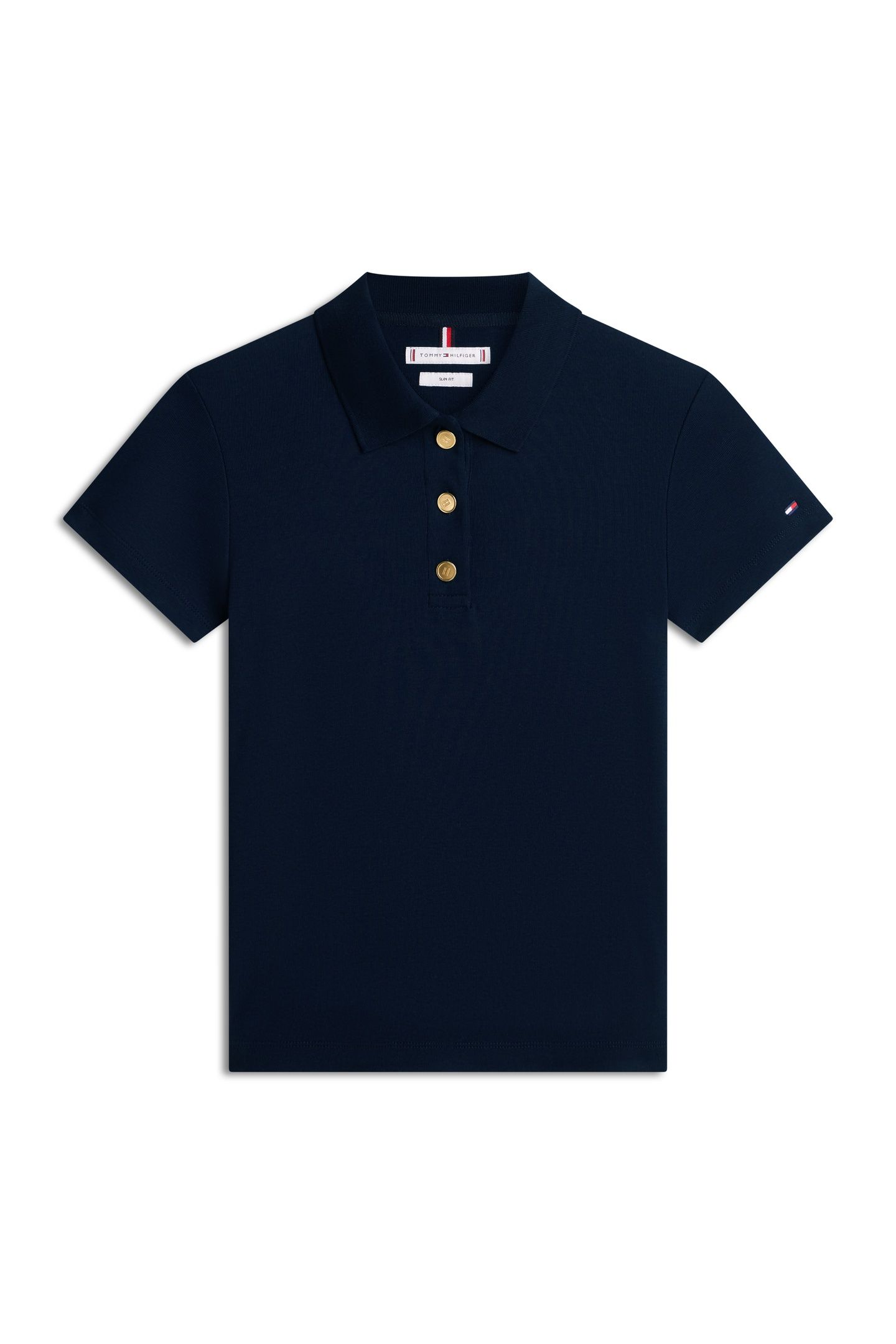 GOLD BUTTON SLIM SS DARK NIGHT NAVY 4