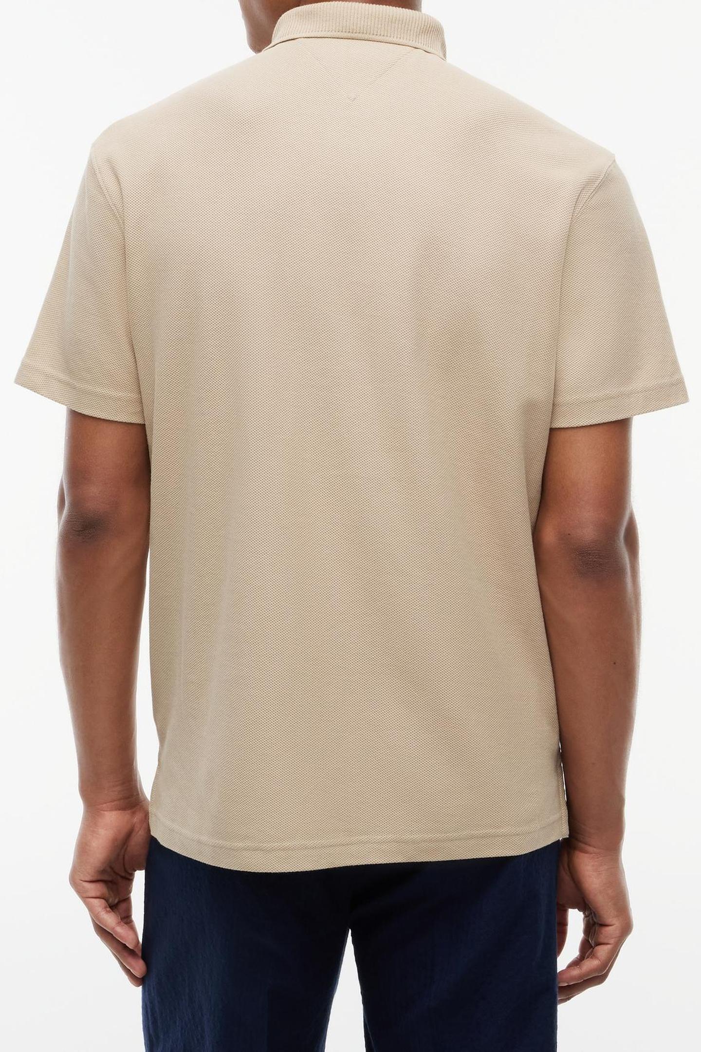 KNITTED COLLAR CLASSIC POLO SANDALWOOD 3