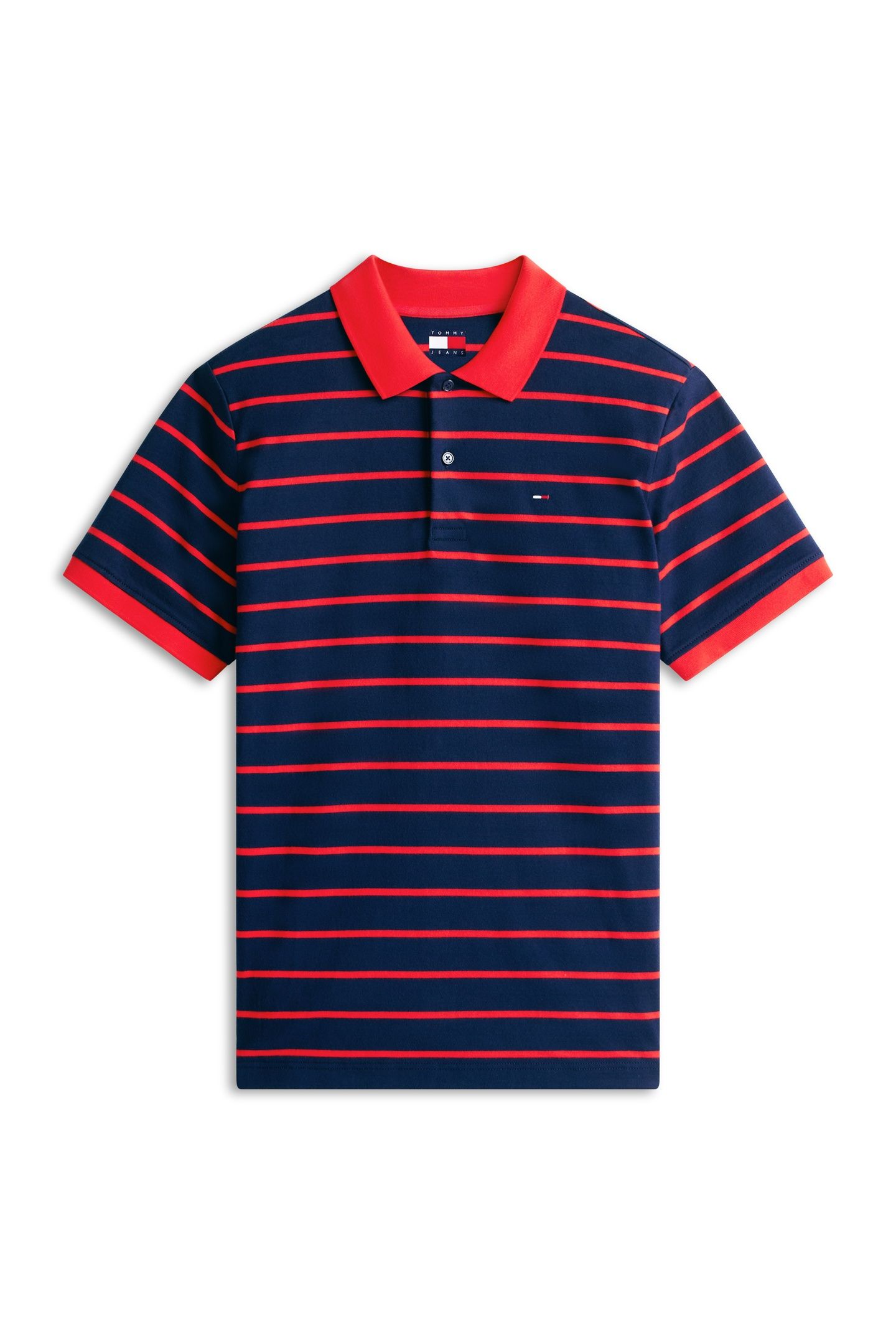 TJM REGULAR STRIPE POLO DARK NIGHT NAVY 4