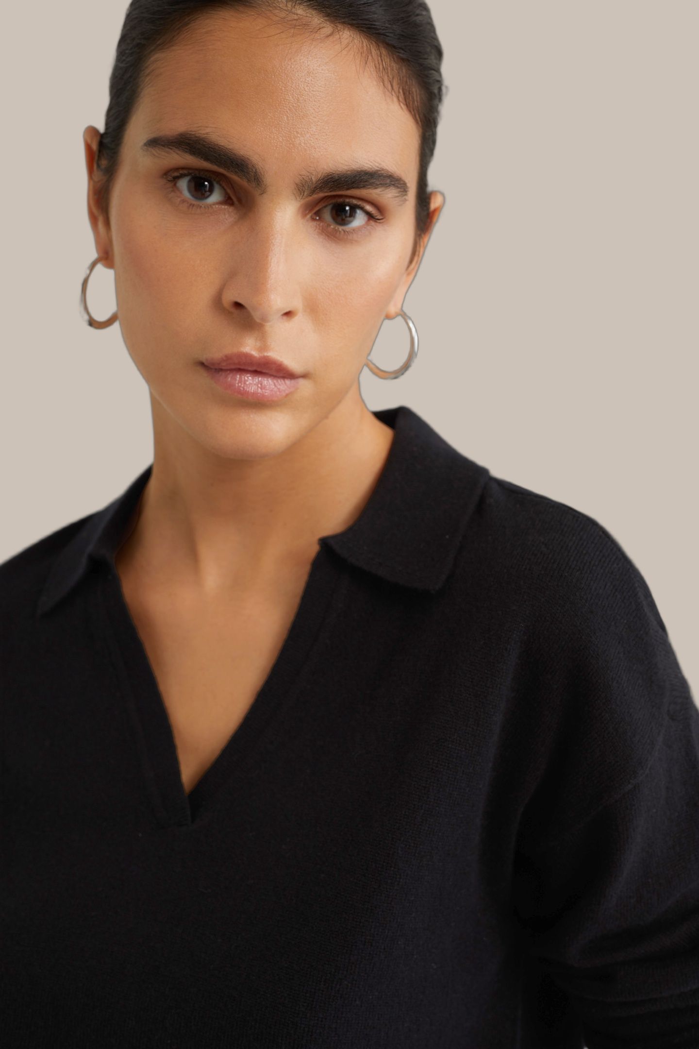 KNITTED PULLOVER BLACK 6