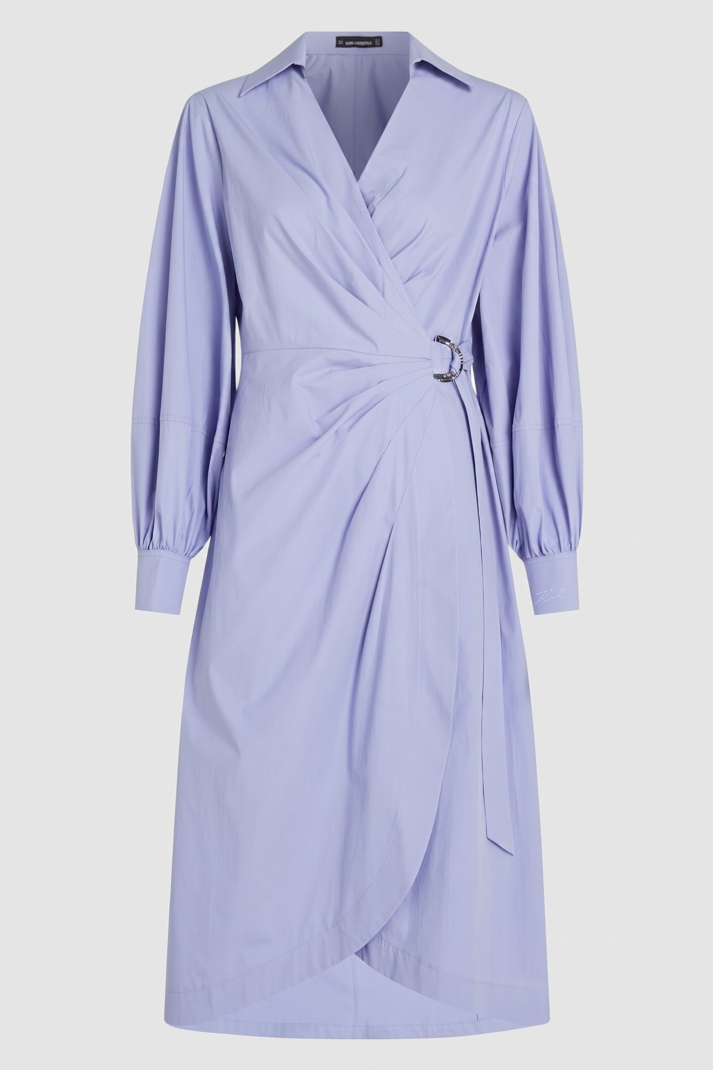 WRAP SHIRT DRESS SWEET LAVENDER 3