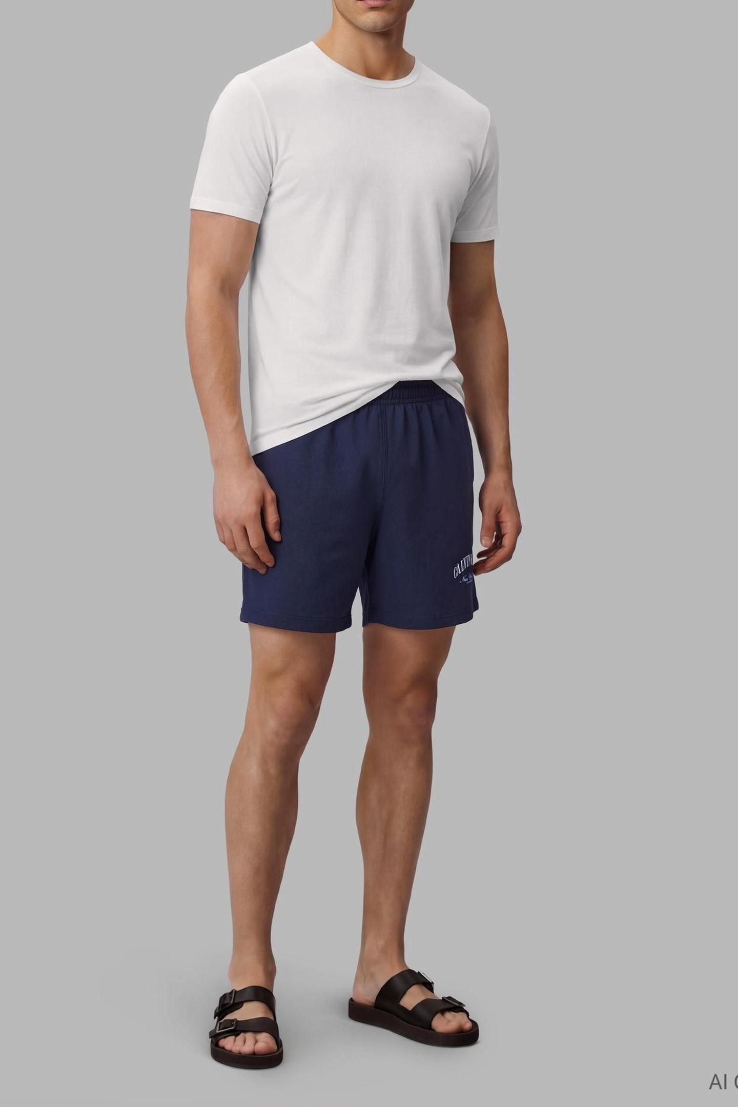 PREMIUM TERRY CALVIN SHORTS BLACK 1