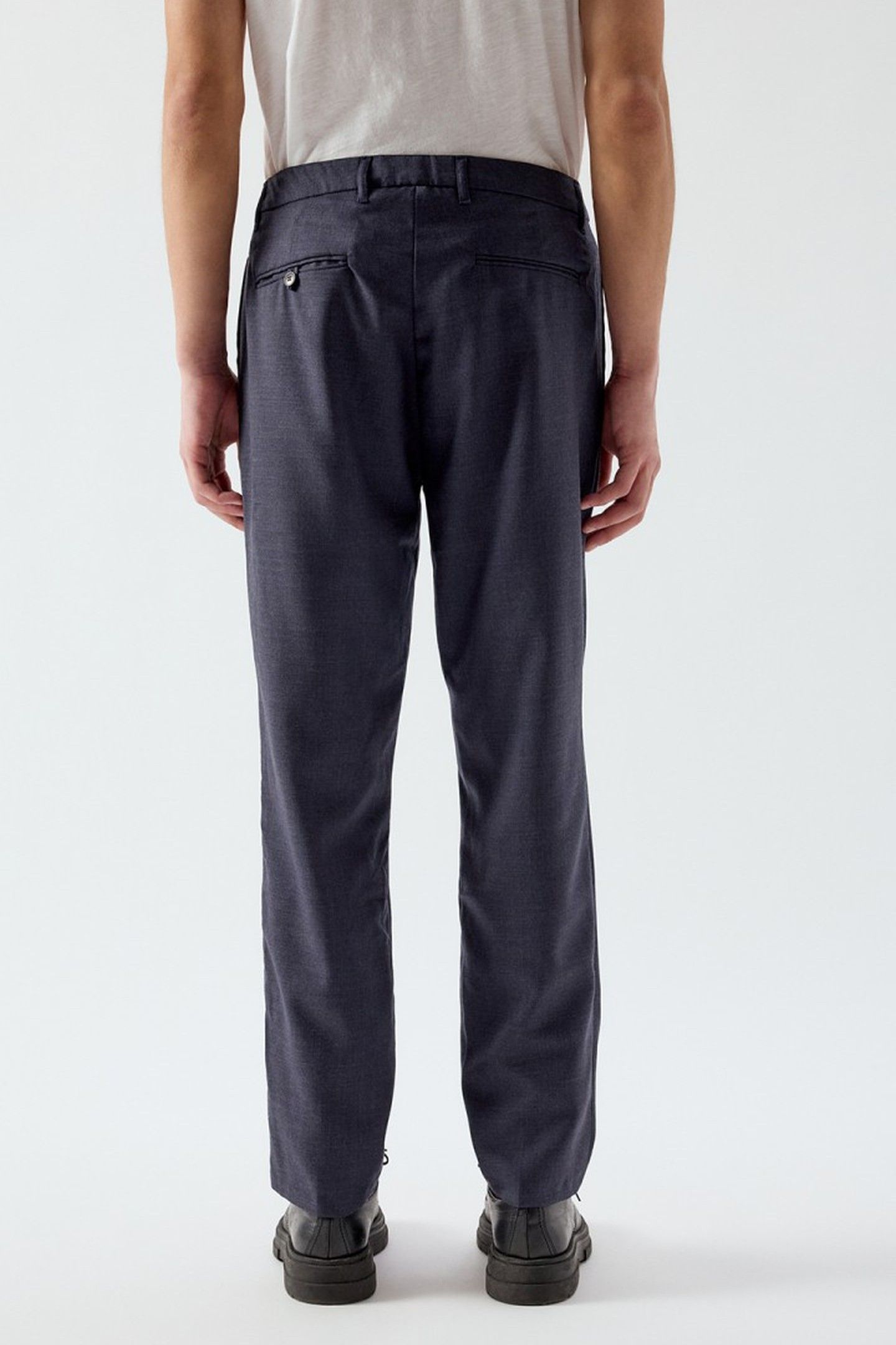 TABINSVILLE PANT NAVY CHINE 3
