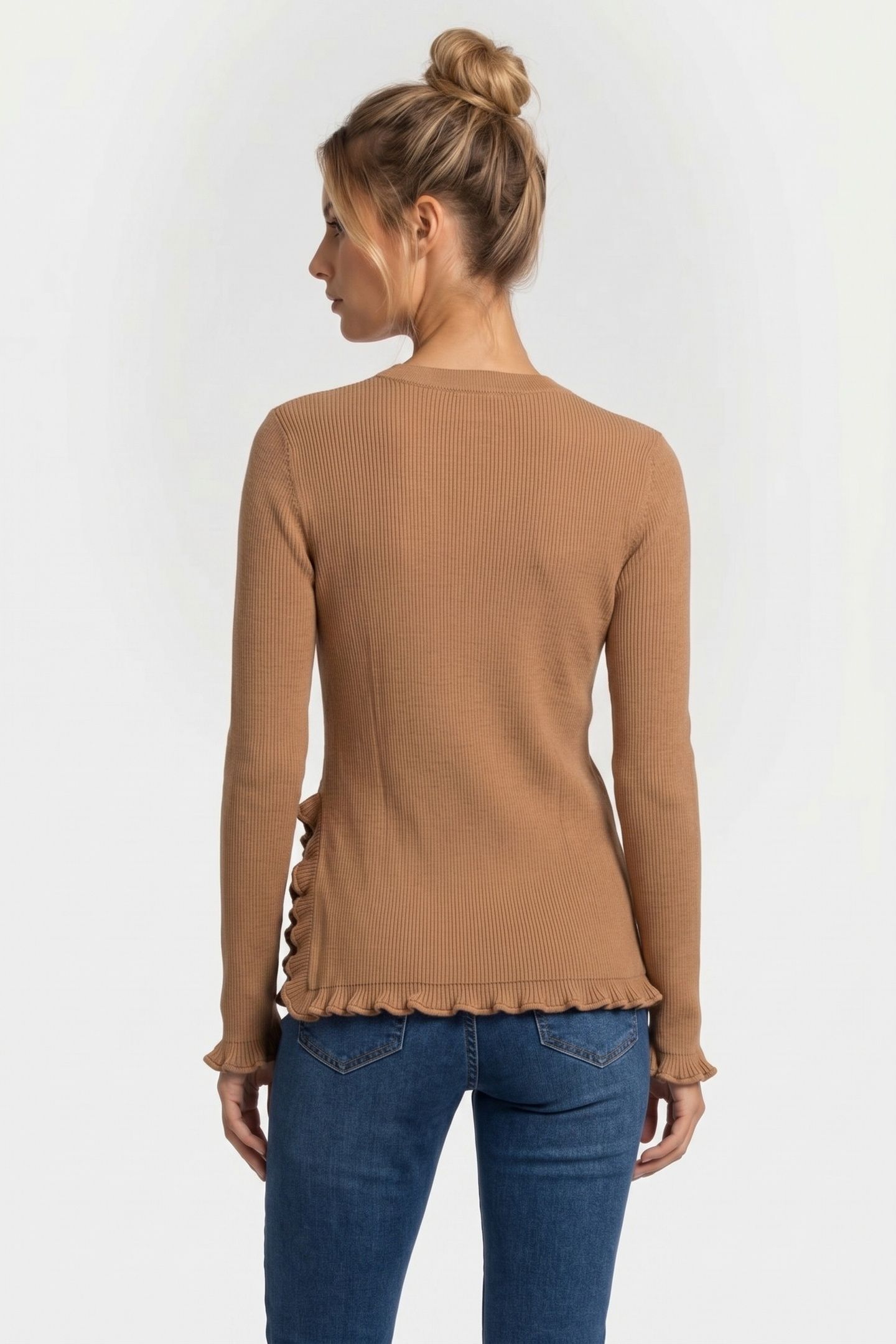LANG KNIT TOP YELLOW 2