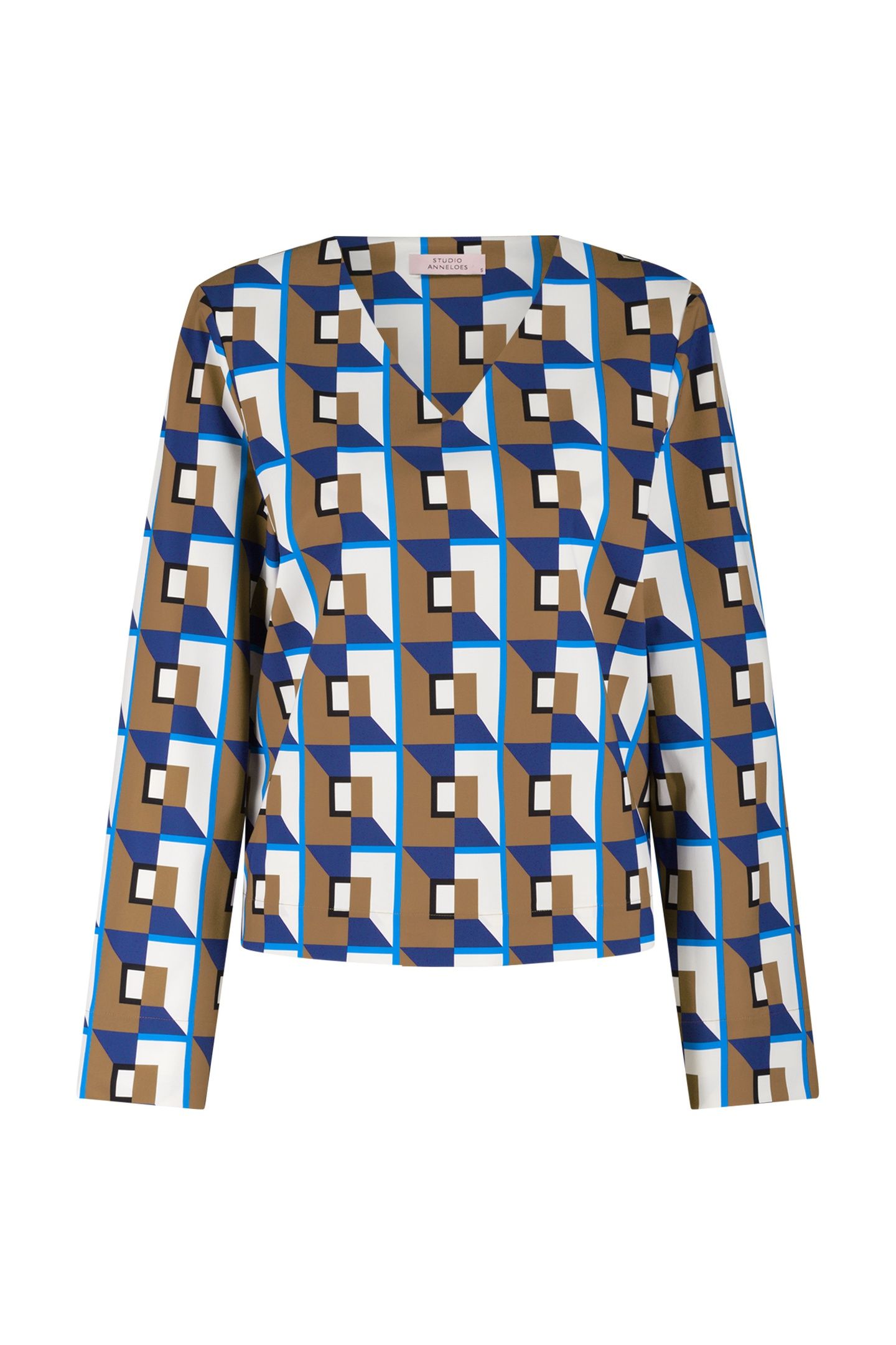 CHRIS GRAPHIC TOP MULTI COLOR 5