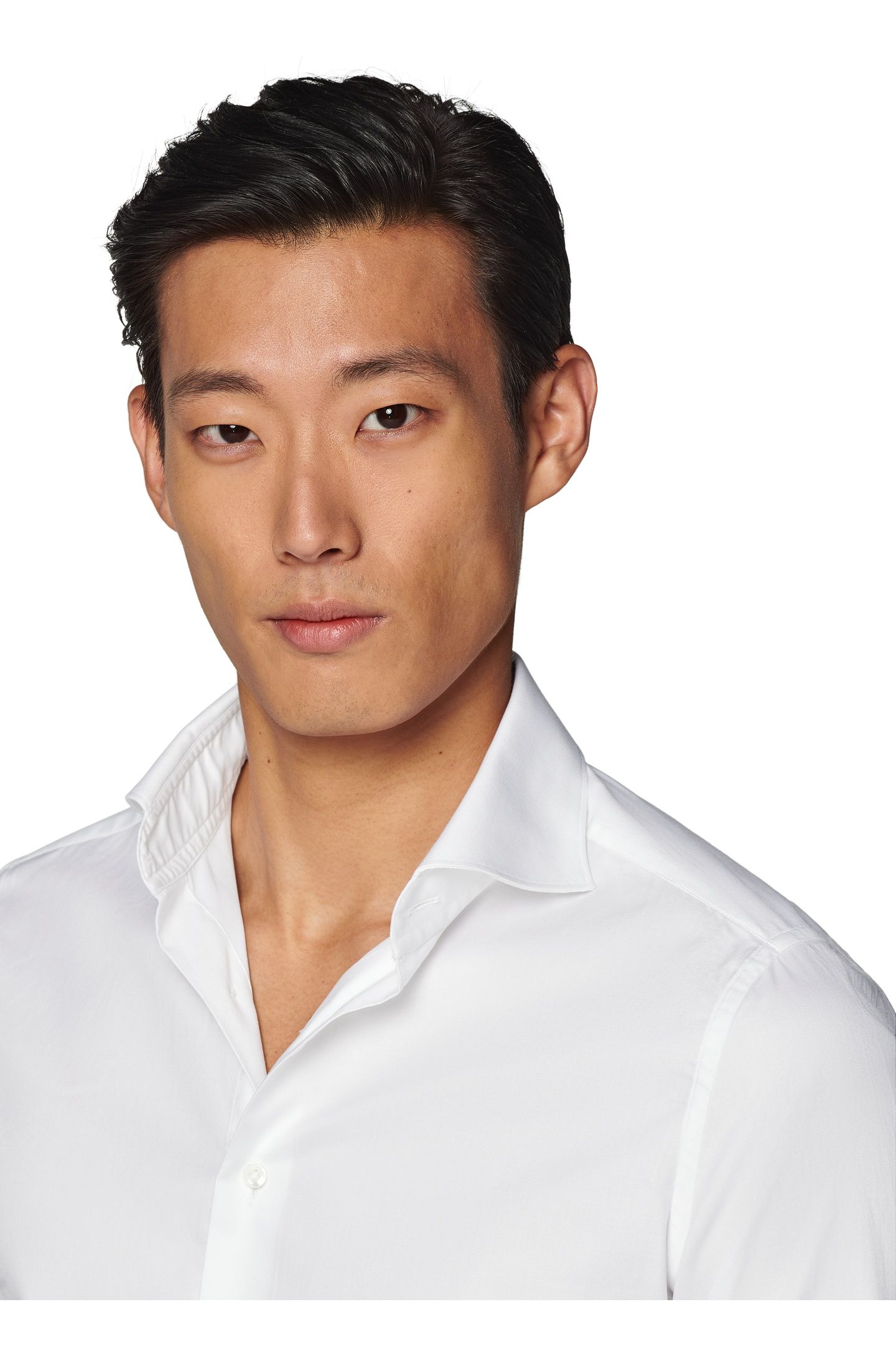 WHITE SF CUTAWAY DOUBLE CUFF FORMAL SHIRTS WHITE 2