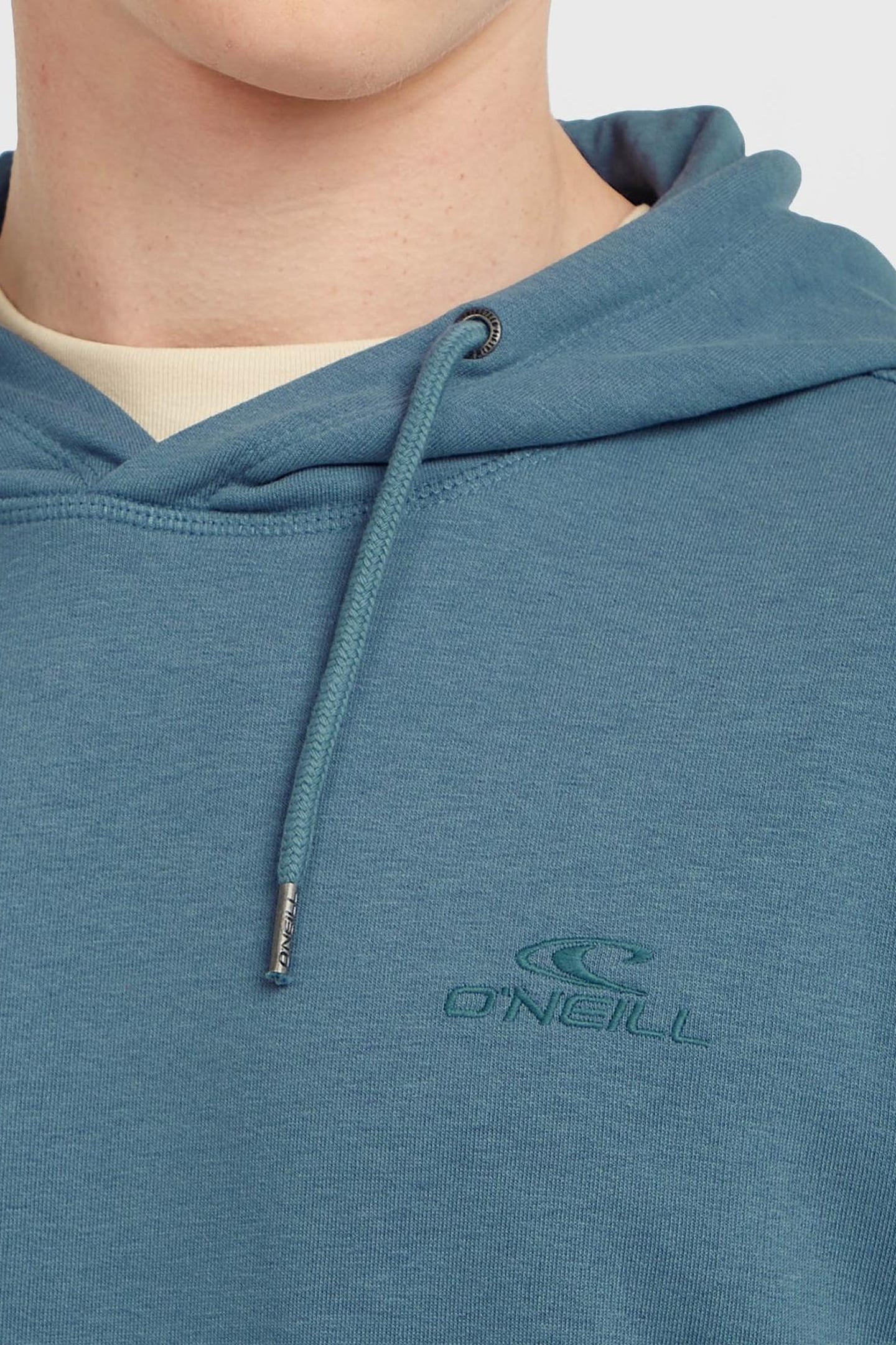 SMALL LOGO HOODIE MOZART BLUE 7
