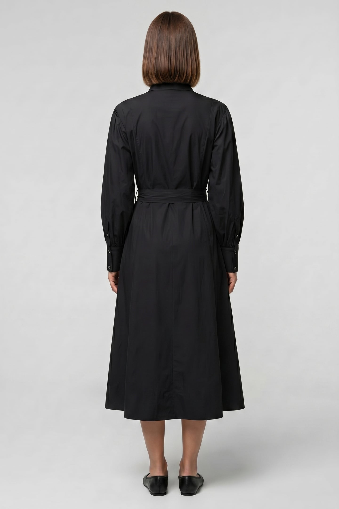 KARL SHIRT DRESS BLACK 2