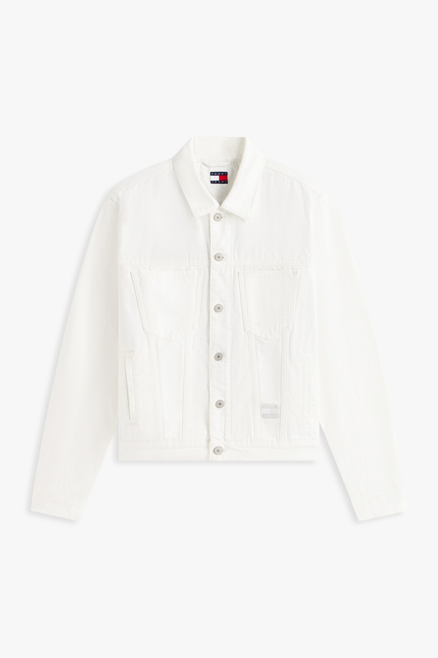 RYAN REGULAR TRUCKER JACKET DENIM WHITE 4