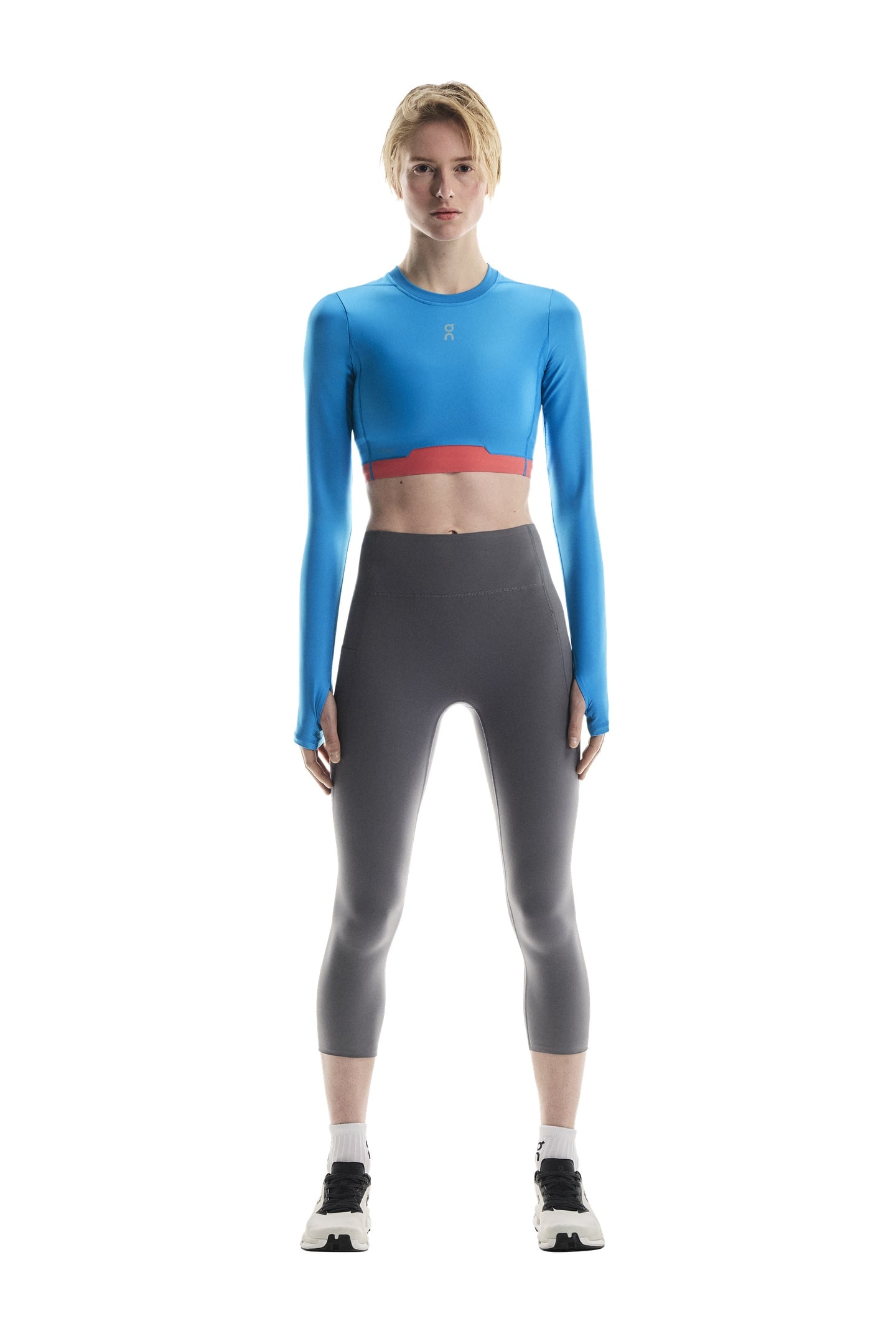 TRAIN LONG SLEEVE CROP 1 W MALIBU MALIBU 4