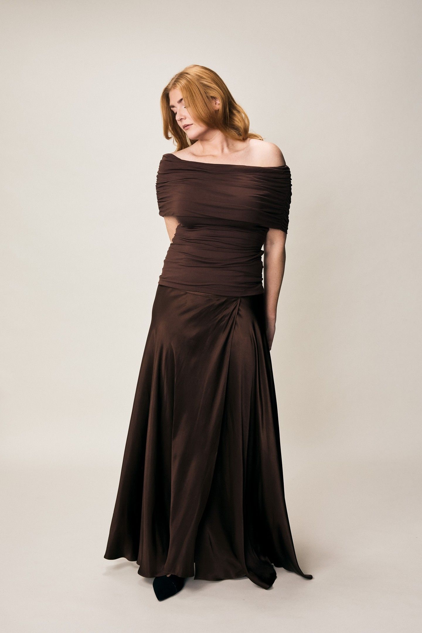 HAZEL SKIRT WALNUT 3
