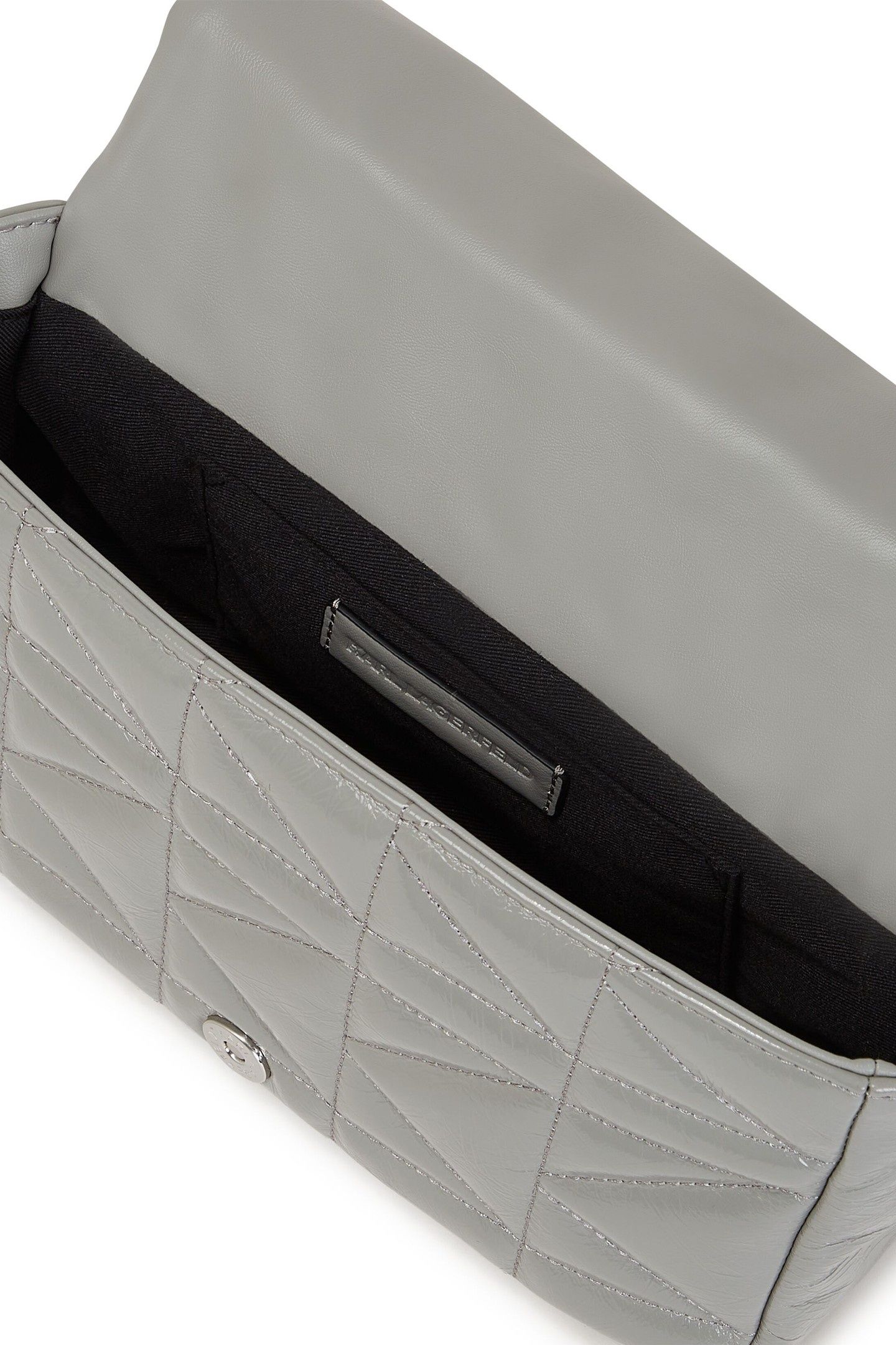 K/KUILT MEDIUM EXT SHOULDER BAG WRINKLE CLOUD GREY 3