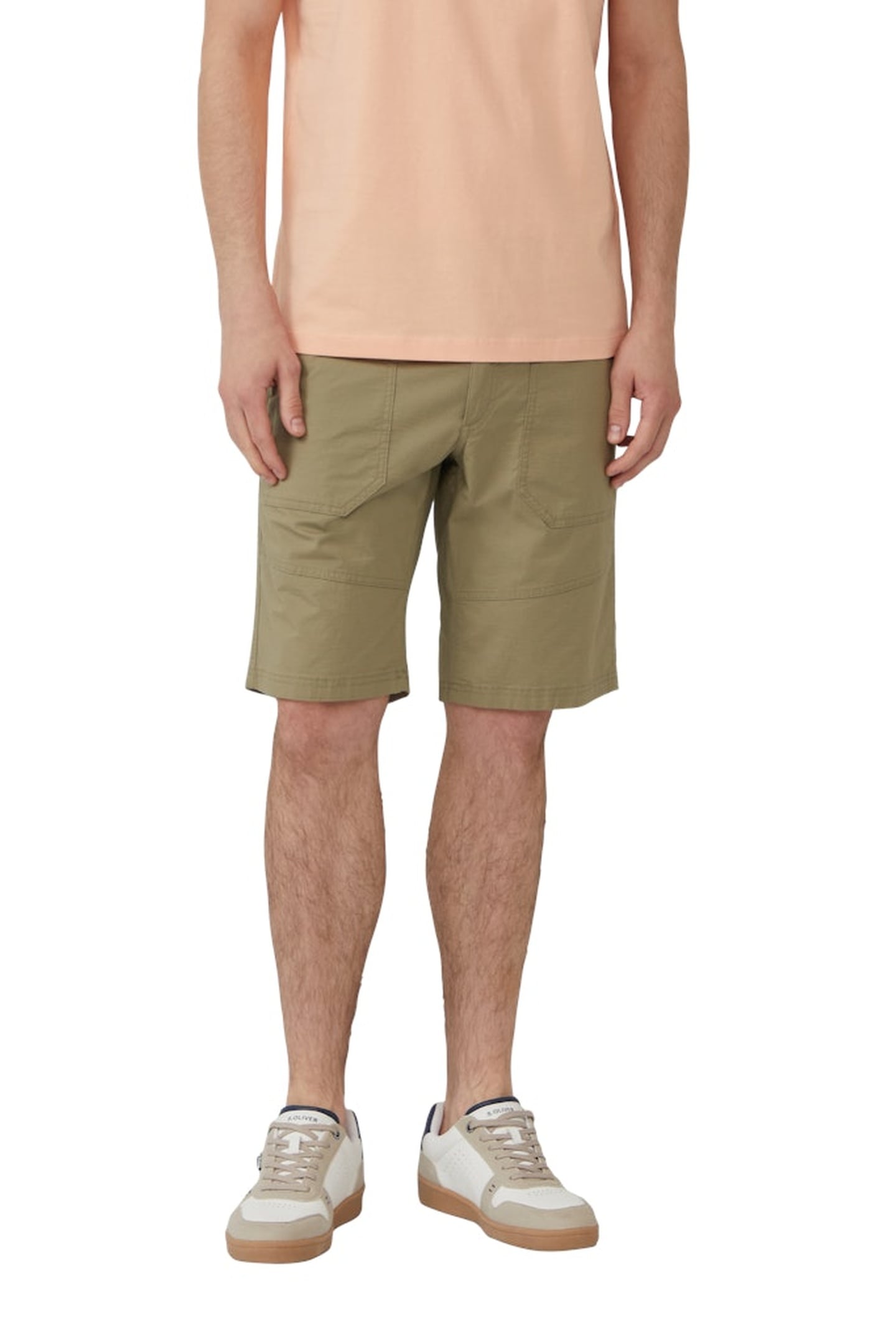 S.OLIVER SHORTS DARK GREEN 1