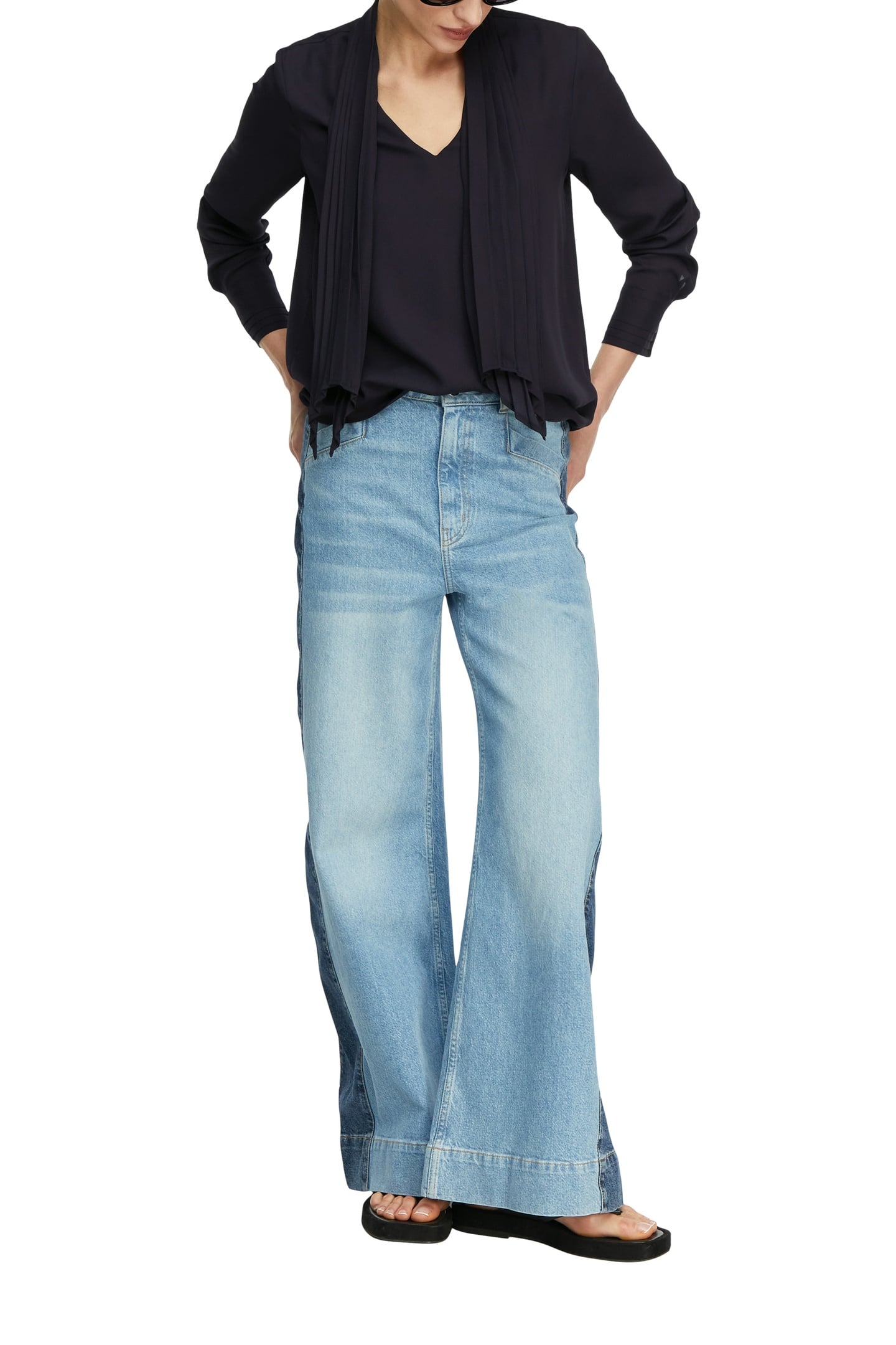 COMMA BLOUSES MARINE 1