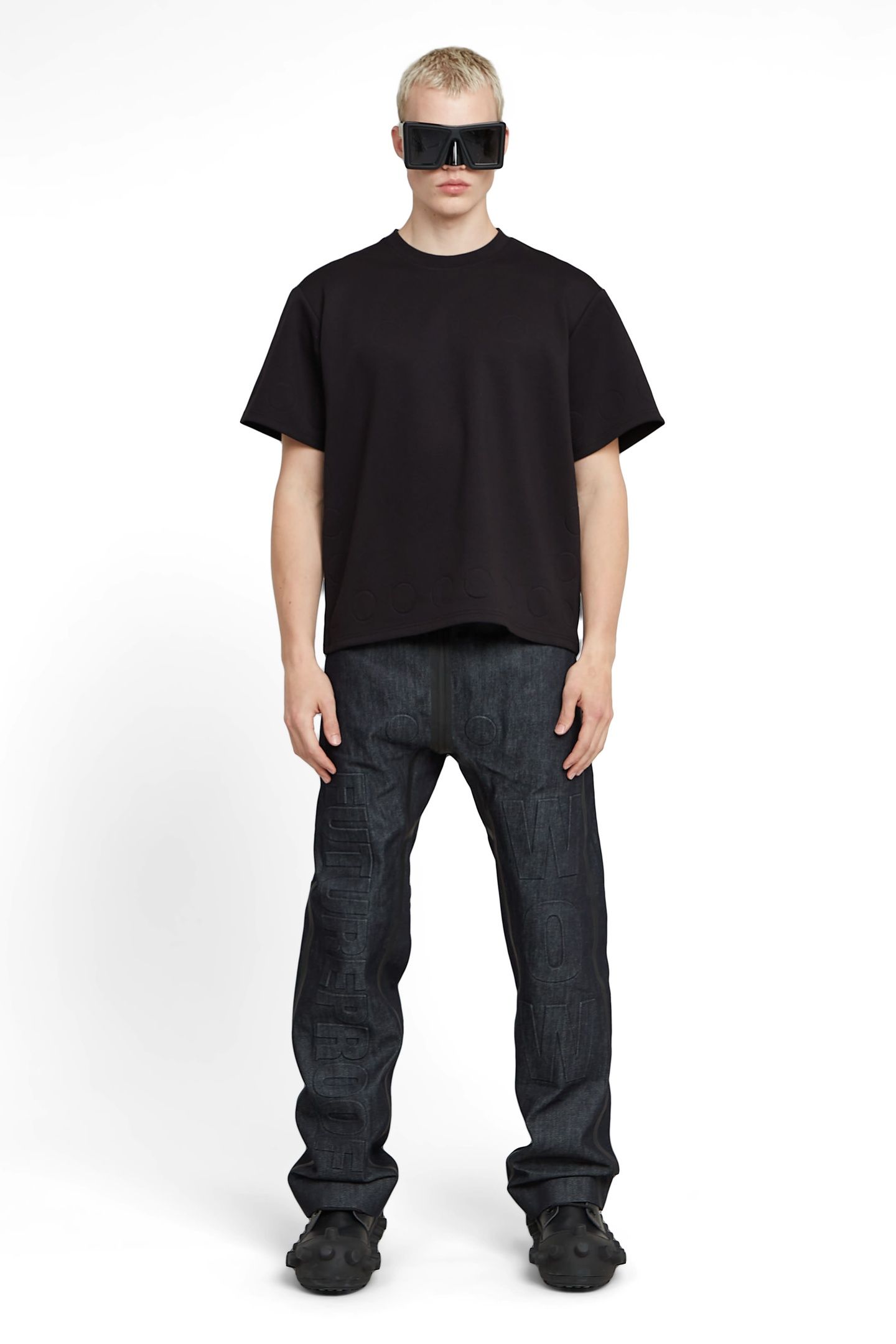 GSXWVB OVERSIZED BOXY TEE BLACK 1