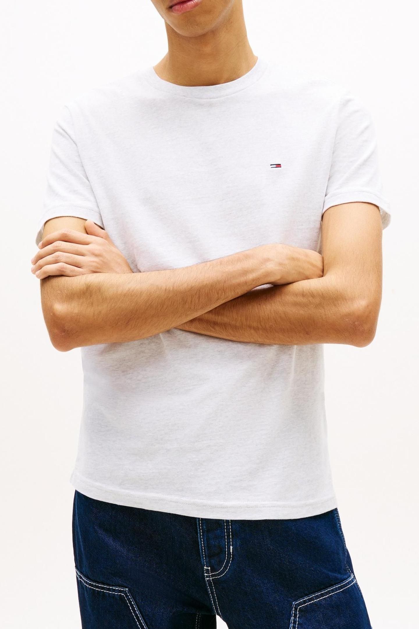 TJM XSLIM 2-PACK JERSEY T-SHIRT GREY HEATHER/SHADOW PINE 2