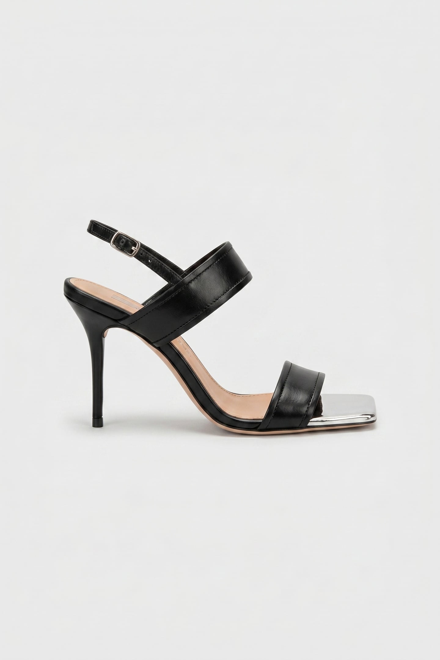 CHLORITE MET SANDALS BLACK/SILVER 1