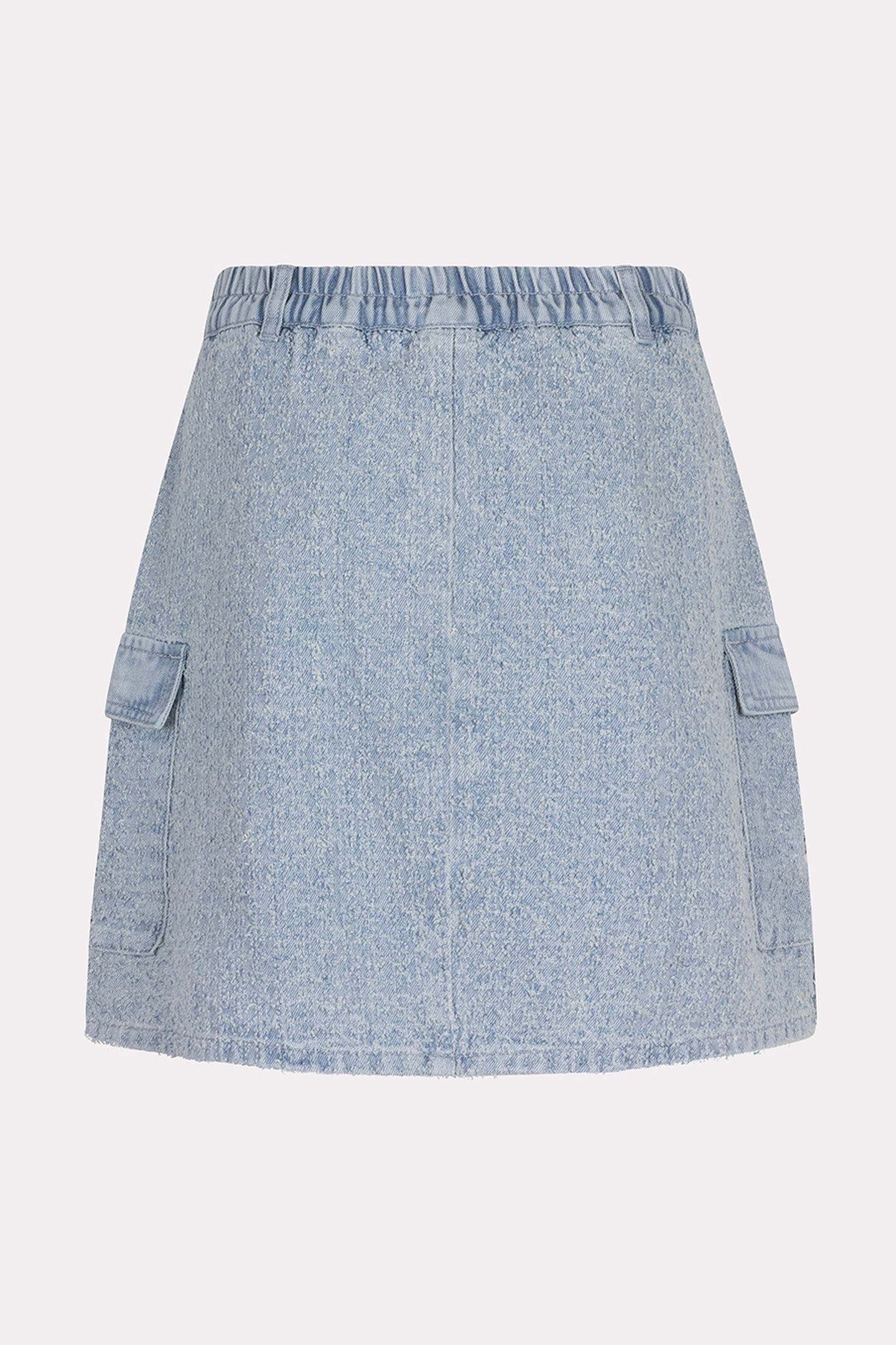 SKIRT JEANS DAMAGED LIGHT BLUE 6