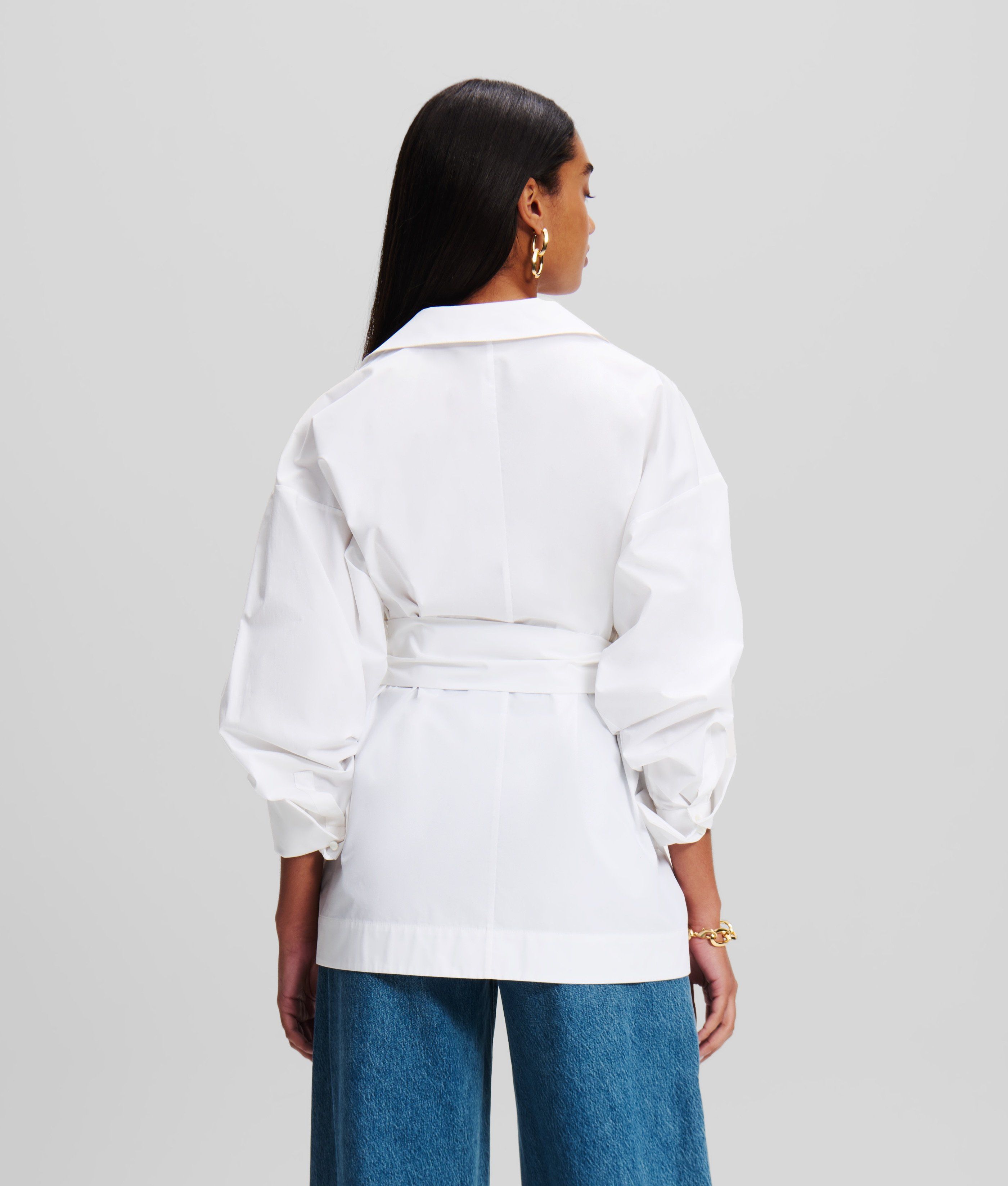 POPLIN FASHION SHIRT WHITE 4