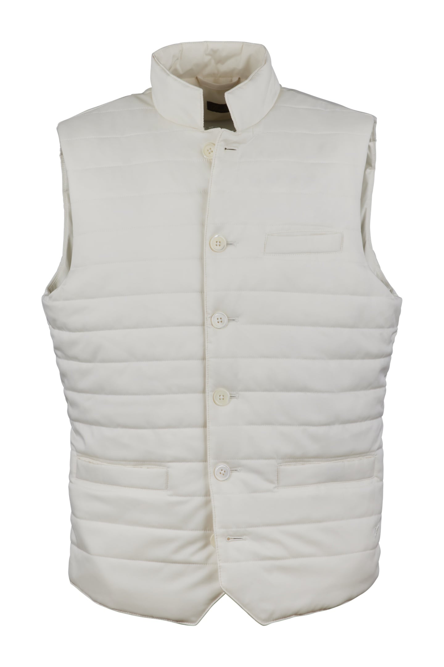 DRESSED MID LAYER GILET OFFWHITE 1