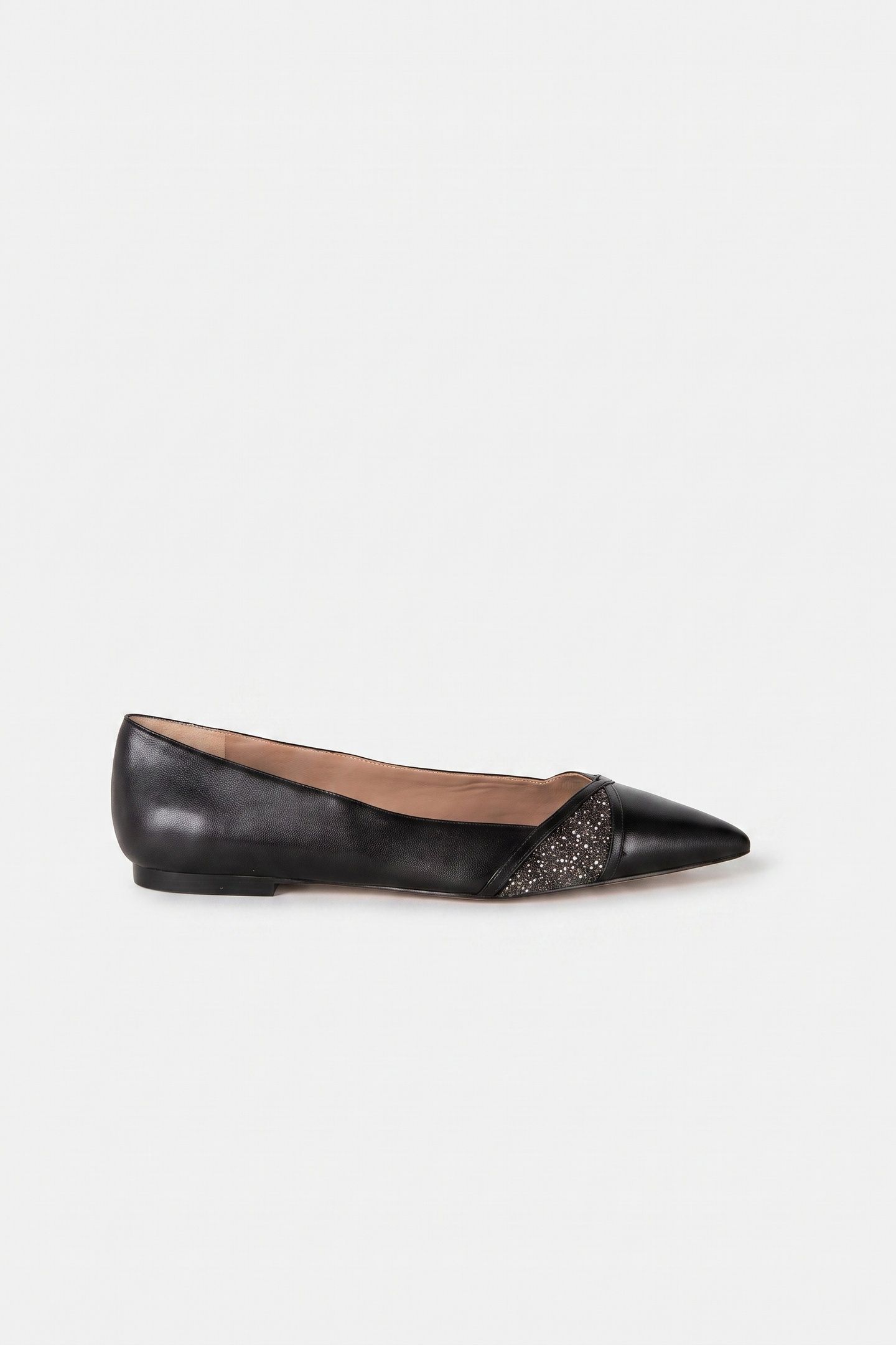 DIANE CRYSTAL POINTED BLACK 1