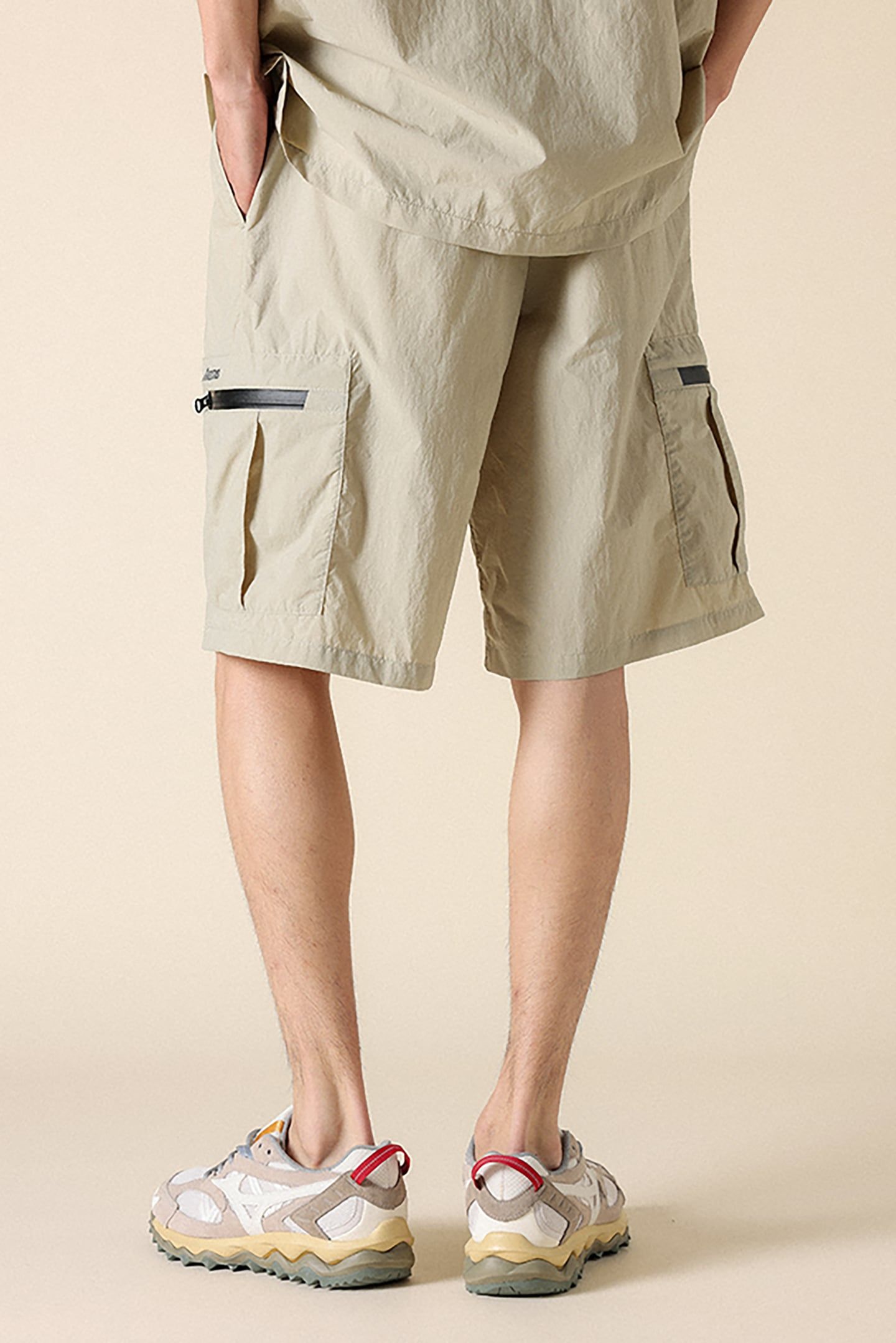UNISEX SL WR CARGO SHORTS SPRAY BEIGE 2