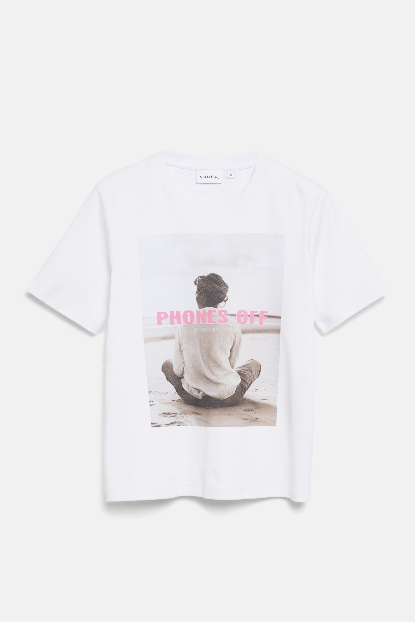 COMMA T-SHIRTS WHITE 5
