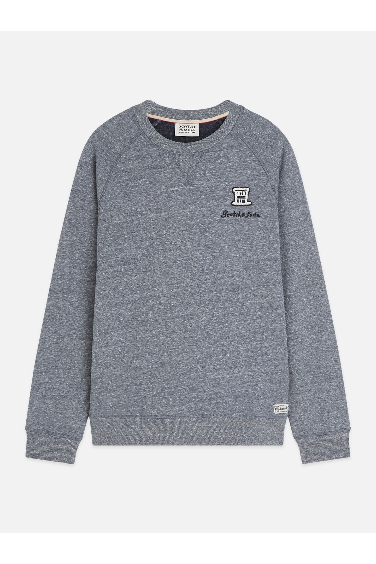 MELANGE REGULAR-FIT SWEATSHIRT SKY CAPTAIN MELANGE 4