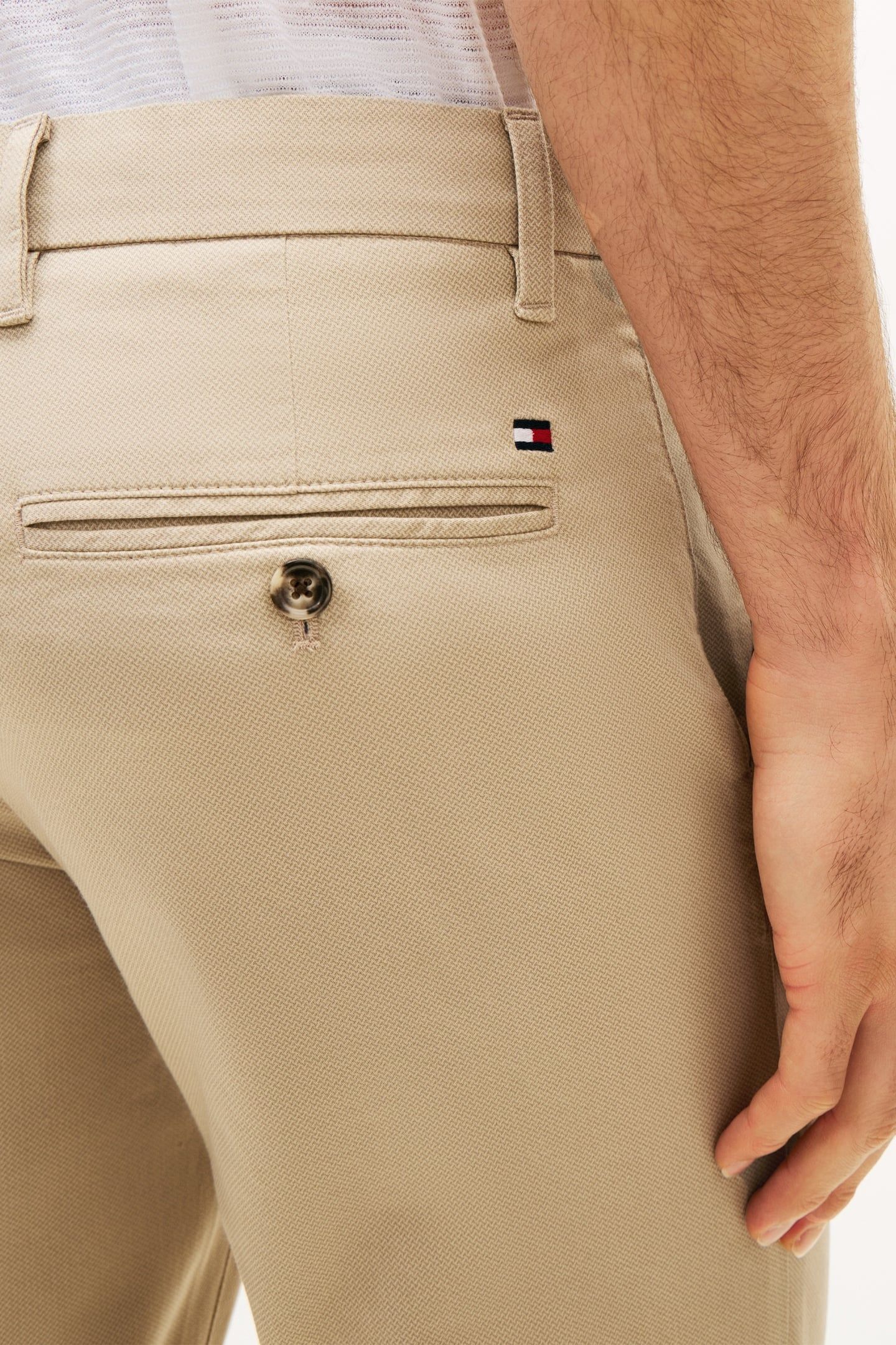 BLEECKER PRINTED CHINO SANDALWOOD 5