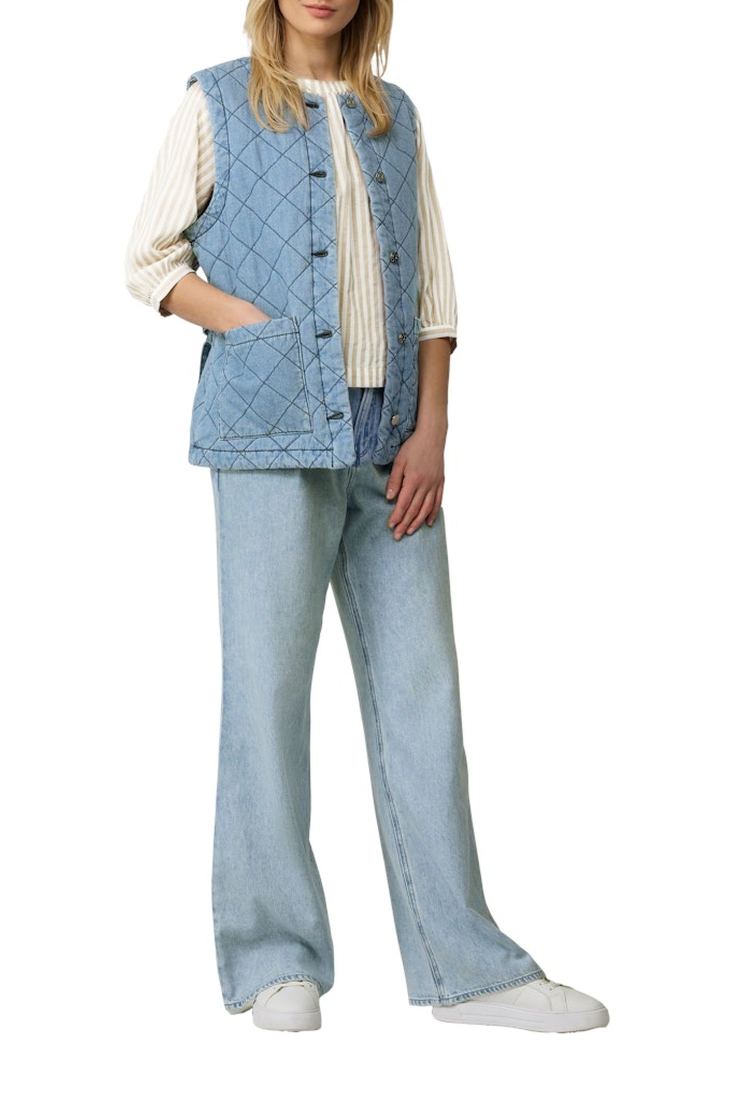 S.OLIVER BLOUSES BROWN 2