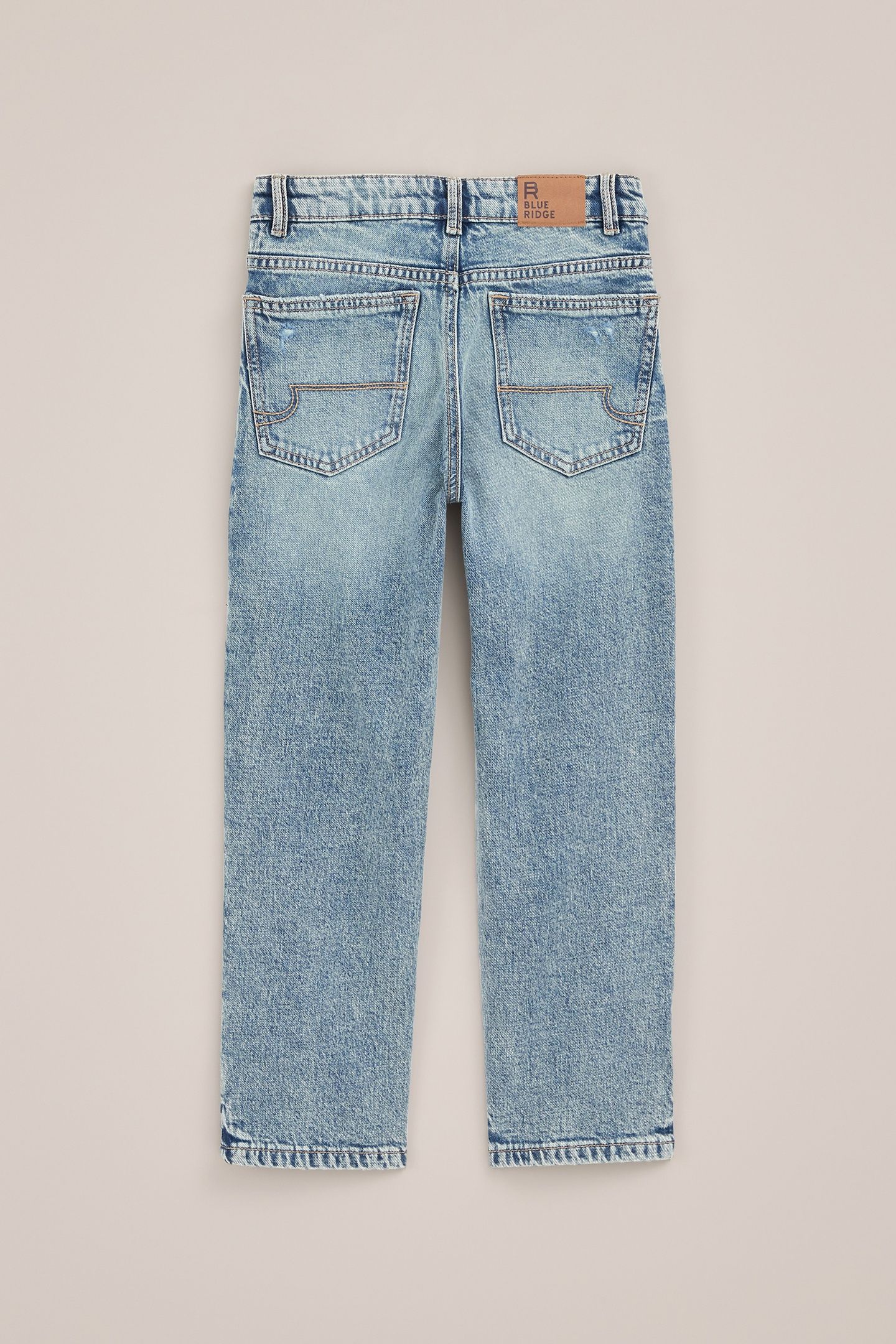 5-POCKET MID WAIST BLUE 4