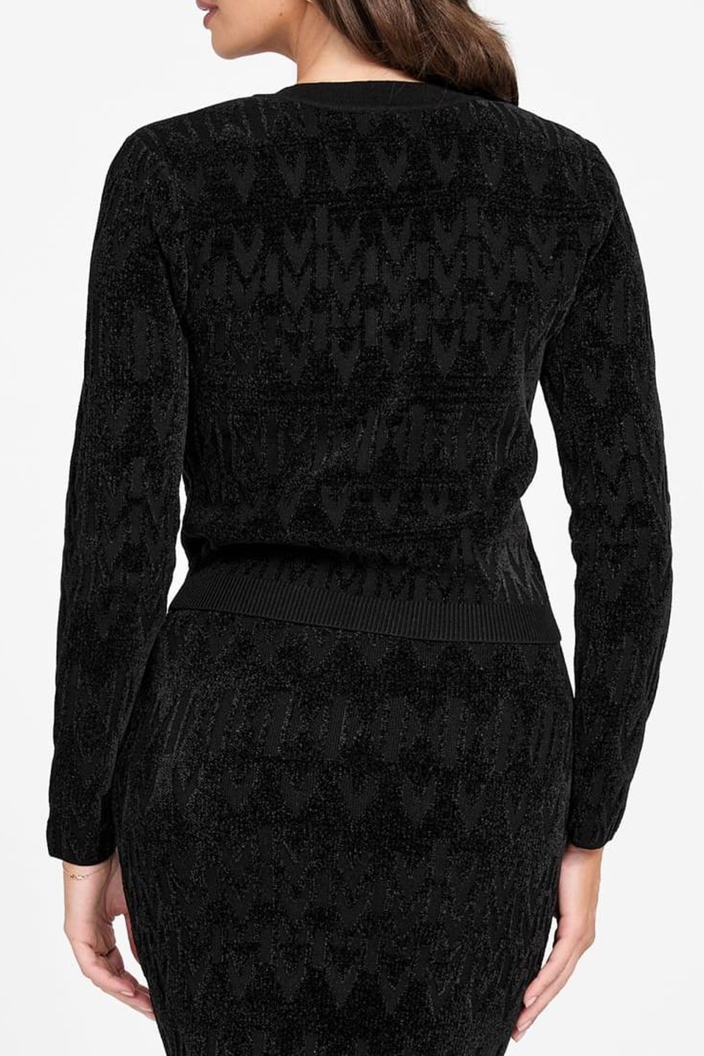 ADELE LOGO CHENILLE JET BLACK A996 4