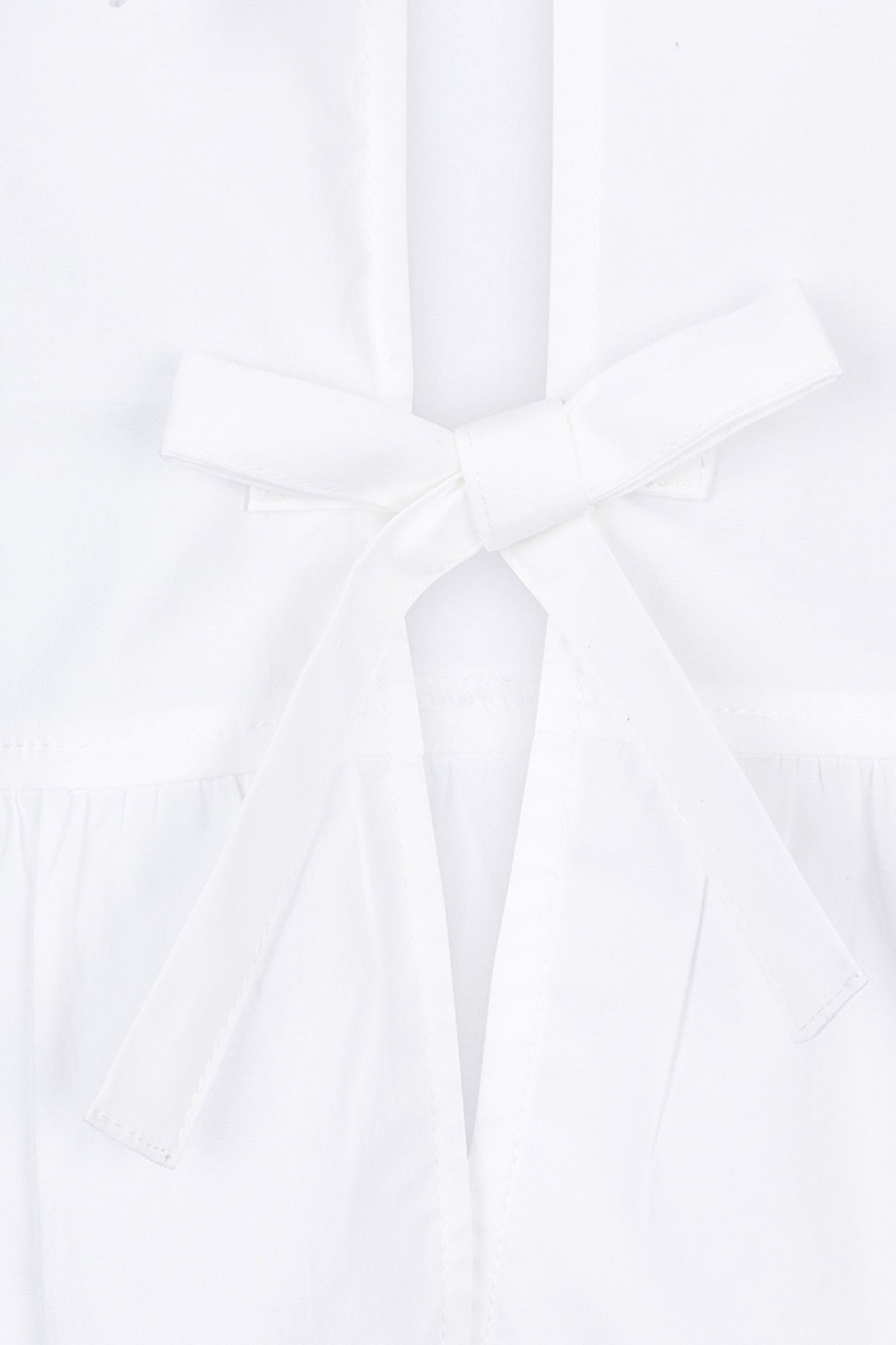 BLOUSE PEPLUM POPLIN OFF WHITE 7