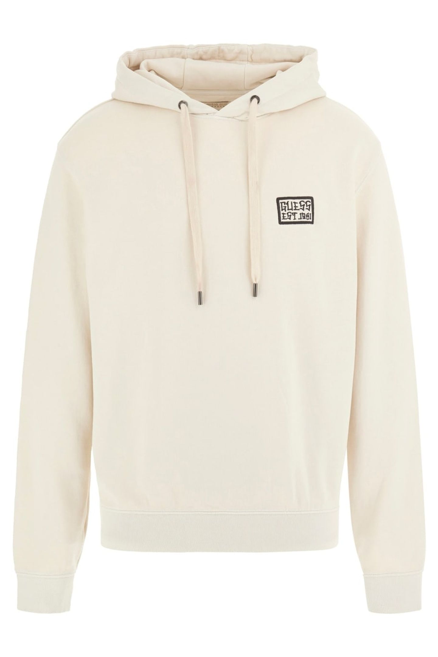 GUESS ECO HERON HOODIE SWEATSH BIRCH BARK 5