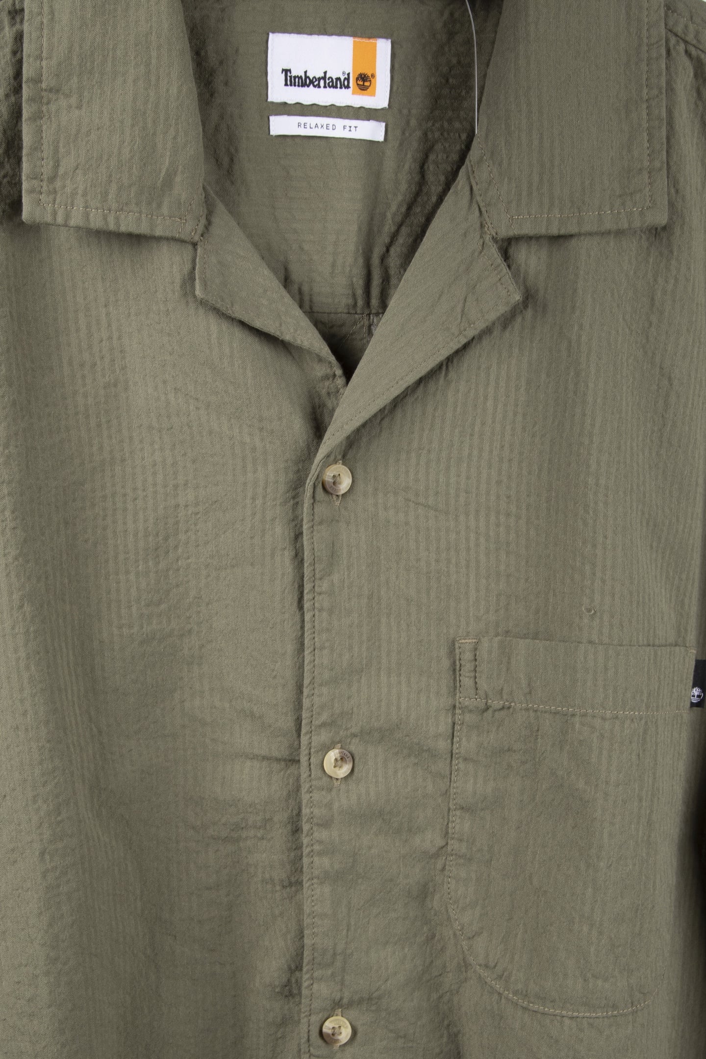 SS SEERSUCKER RESORT SHIRT MEDIUM GREEN 5