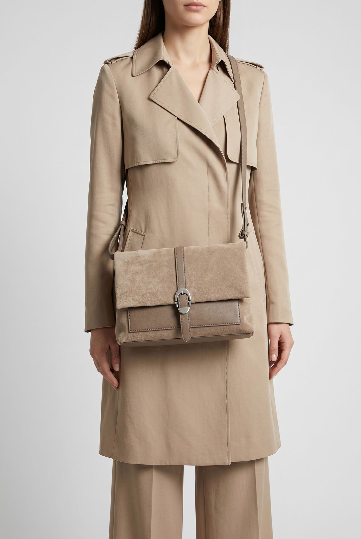 COCCINELLEDORIAN SUEDE WARM TAUPE 1