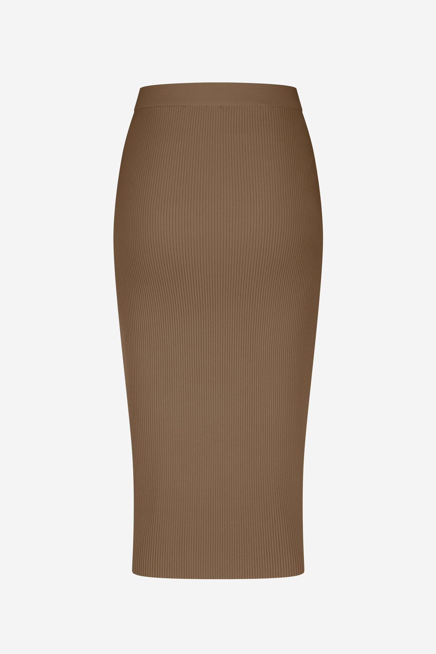 KOCHI MIDI SKIRT OAKED WOOD 3