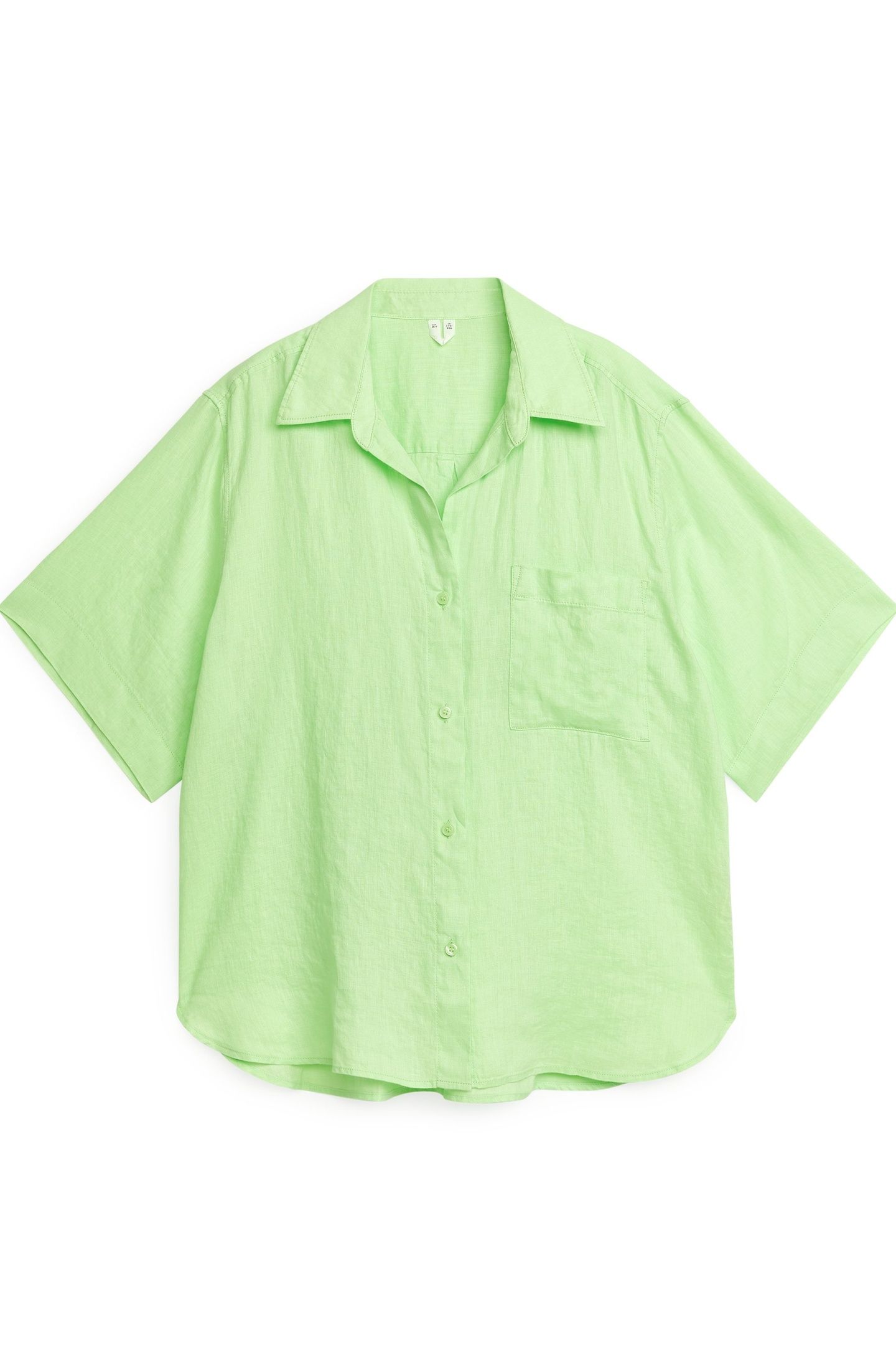 LEONEN RESORT LINEN SHIRT GREEN 3