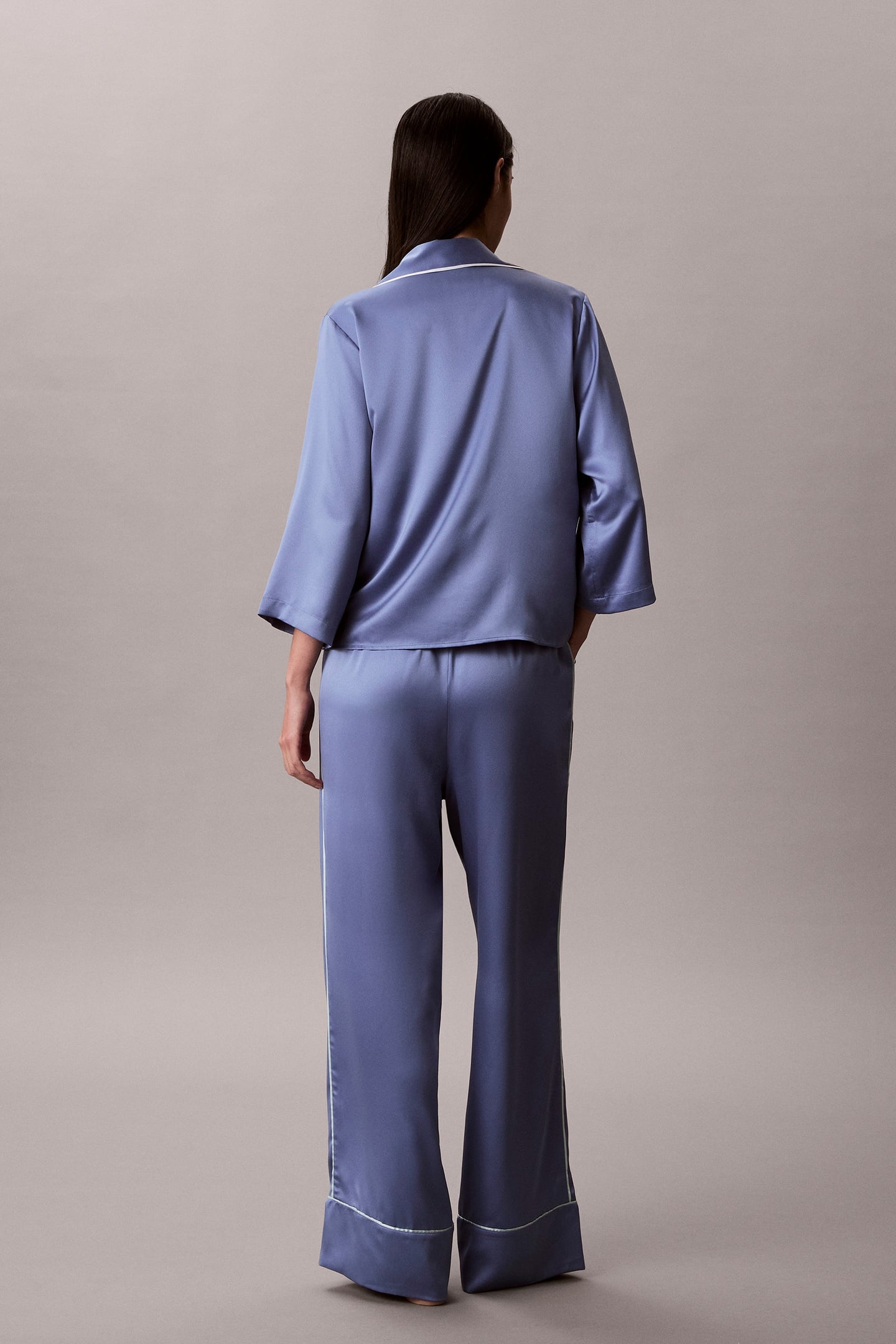 SATIN PANT BLUE TULIP 3